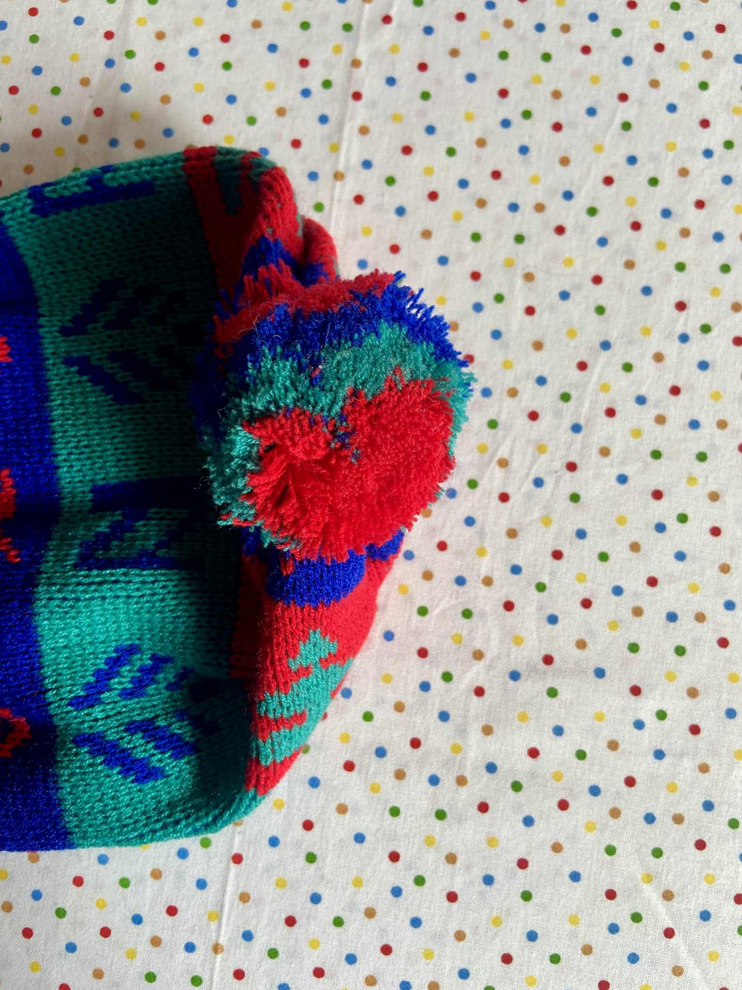 Bonnet vintage maille SKI