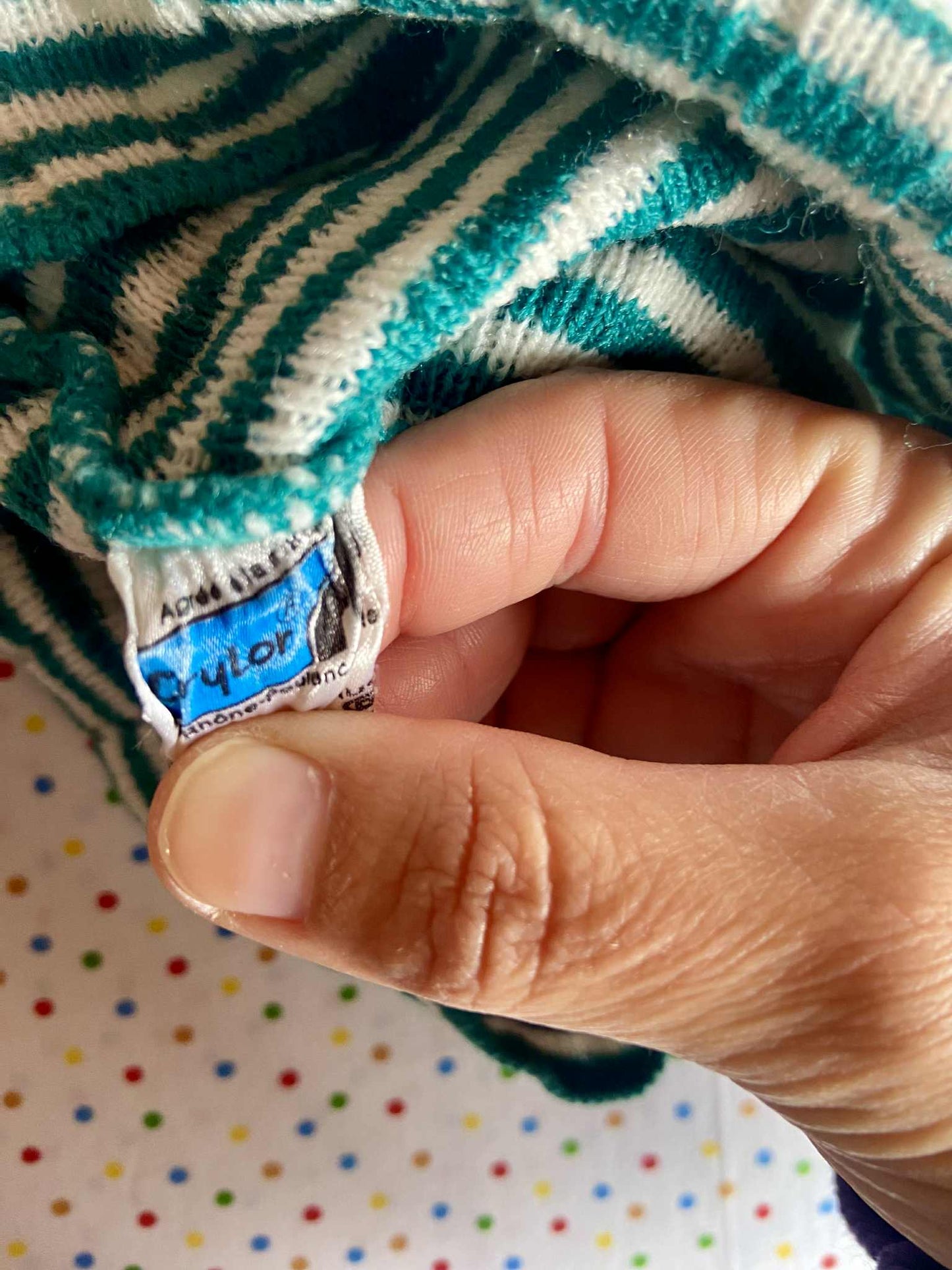 Sous pull Crylor vintage RAYURES