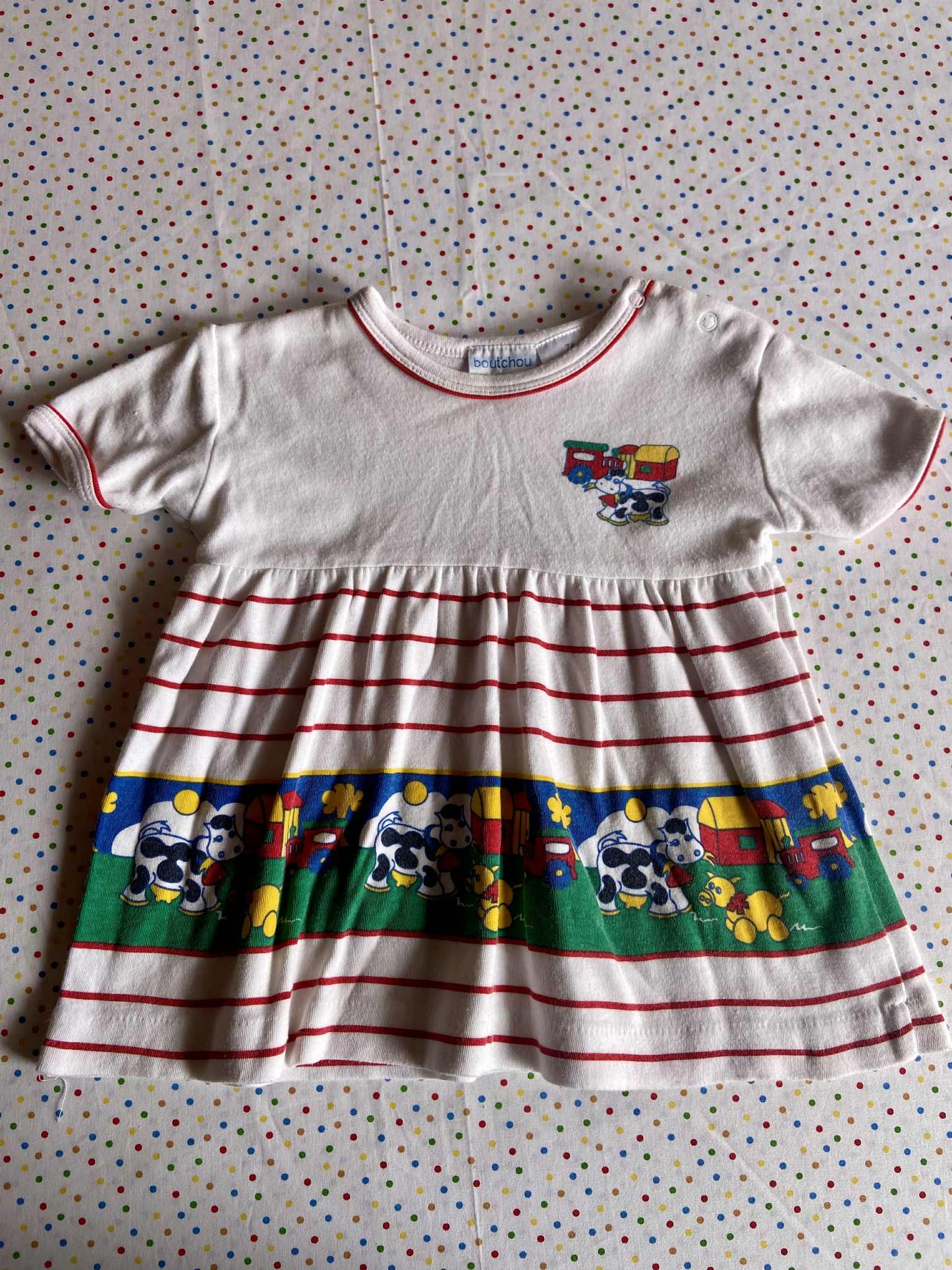 Robe Bout'chou vintage VACHES
