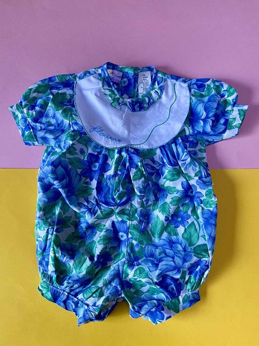 Combi bébé vintage FLOWERS