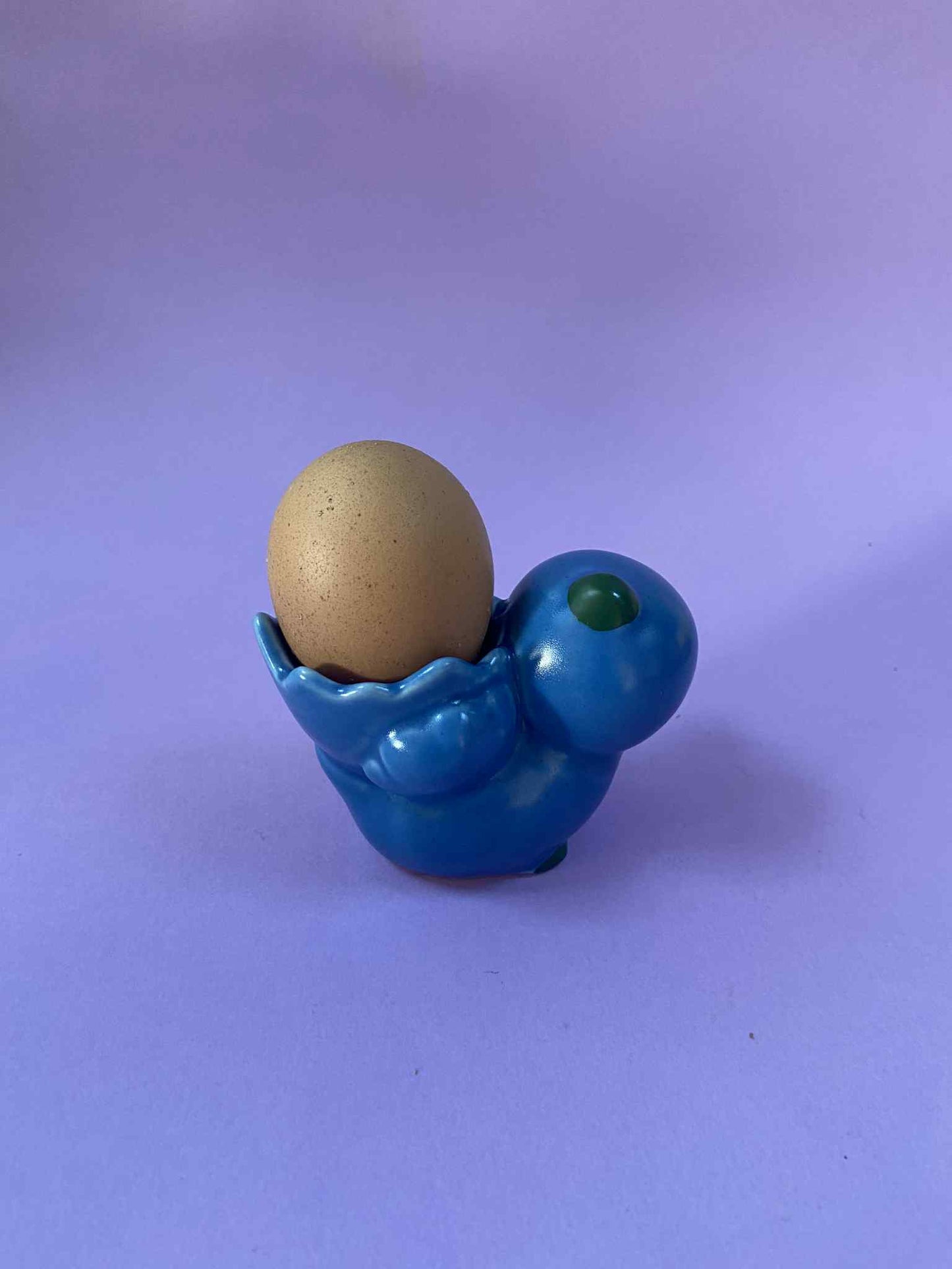 Coquetier céramique POUSSIN BLEU