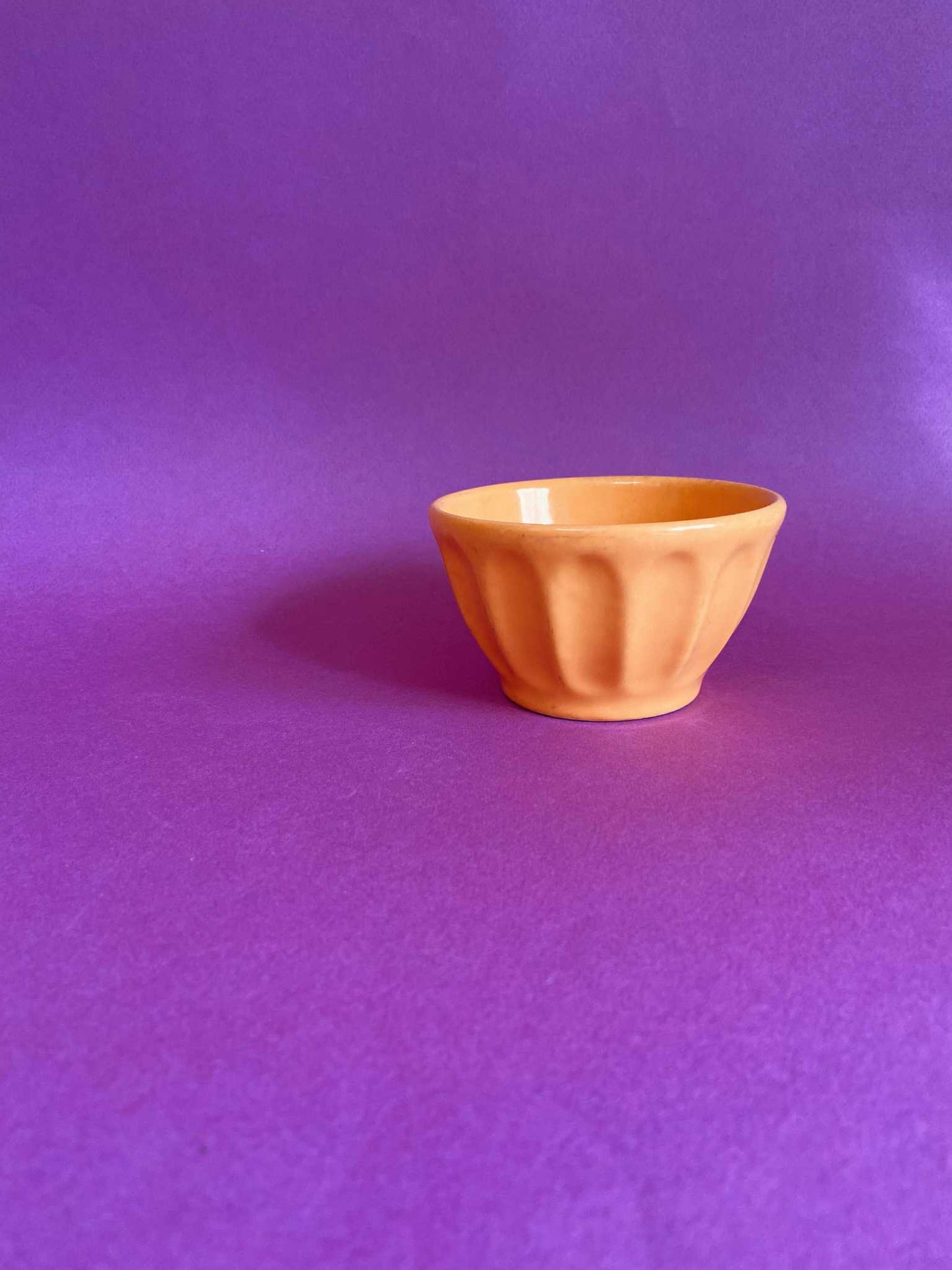 Petit bol côtelé ORANGE