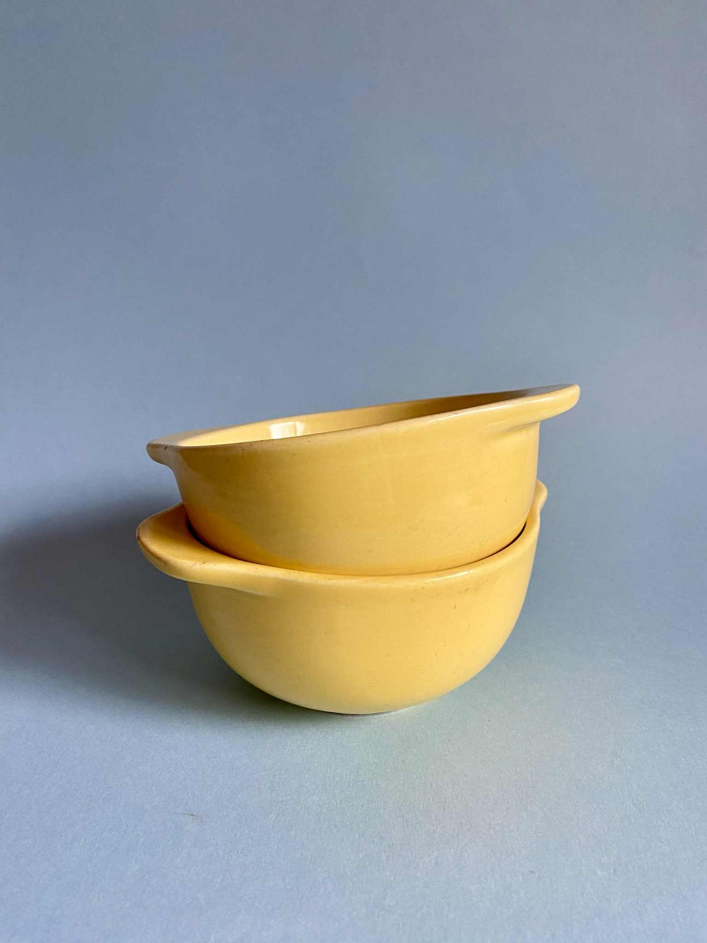 Duo de bol à oreilles JAUNE manufacture SALINS