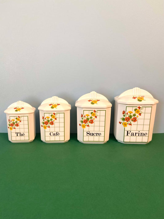 Pots de conservation en porcelaine Apilco modèle LUCIE