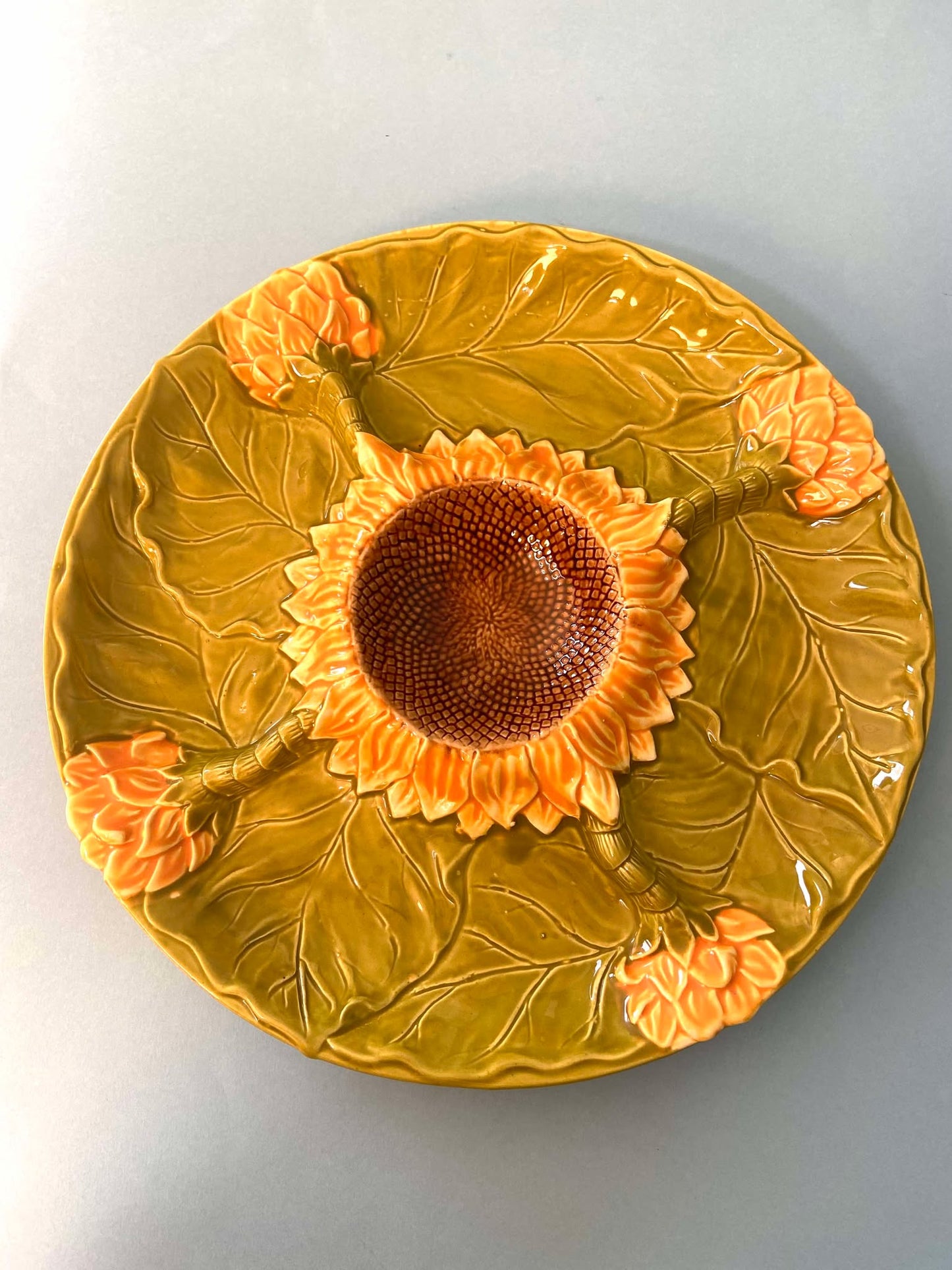 Plat compartimenté Barbotine TOURNESOLS