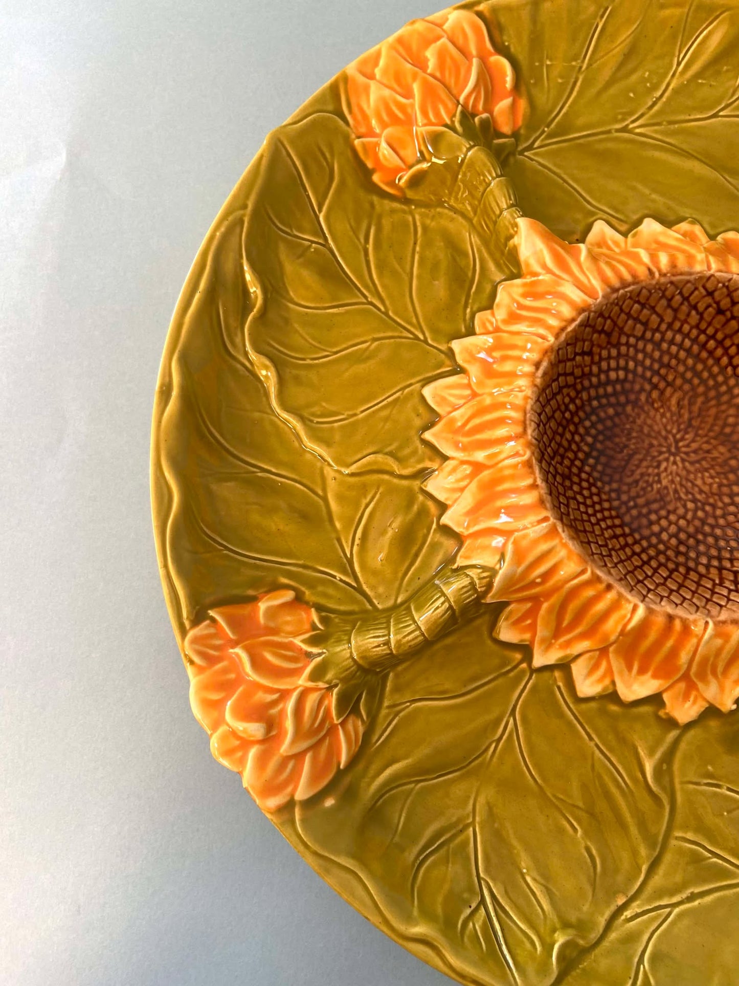 Plat compartimenté Barbotine TOURNESOLS