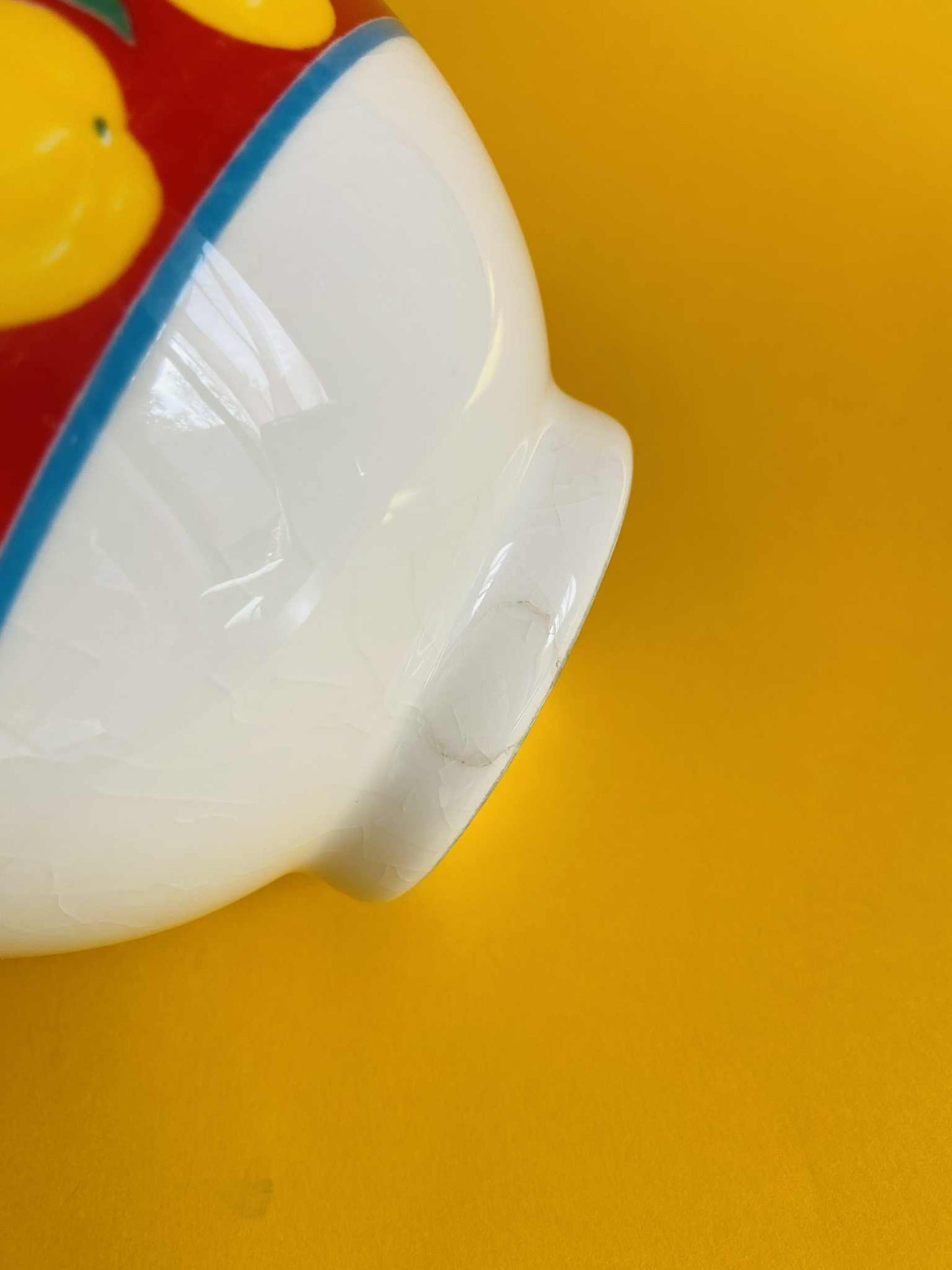 Bol céramique décor POMMES