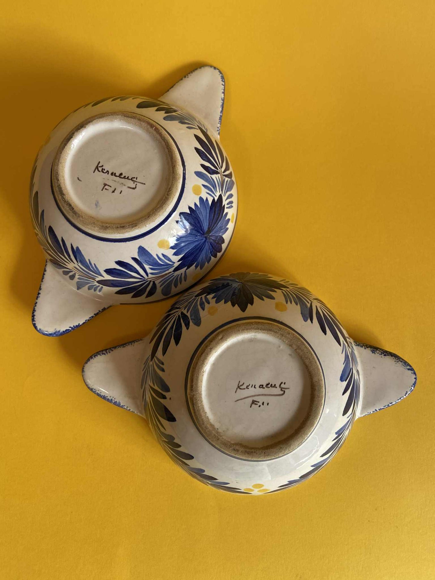 Ensemble de 2 bols à oreilles BRETON