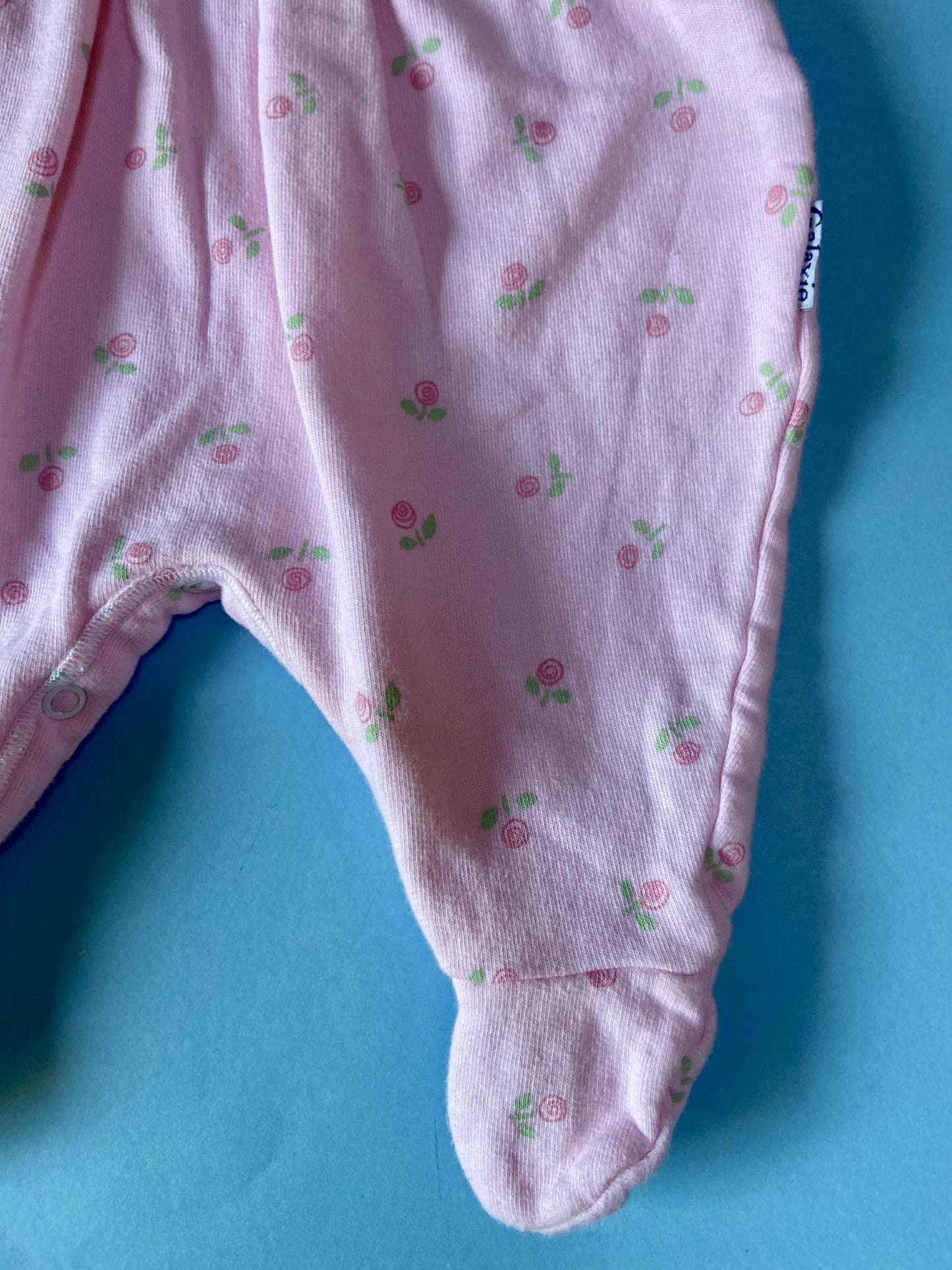 Pyjama vintage FLEURS ROSES
