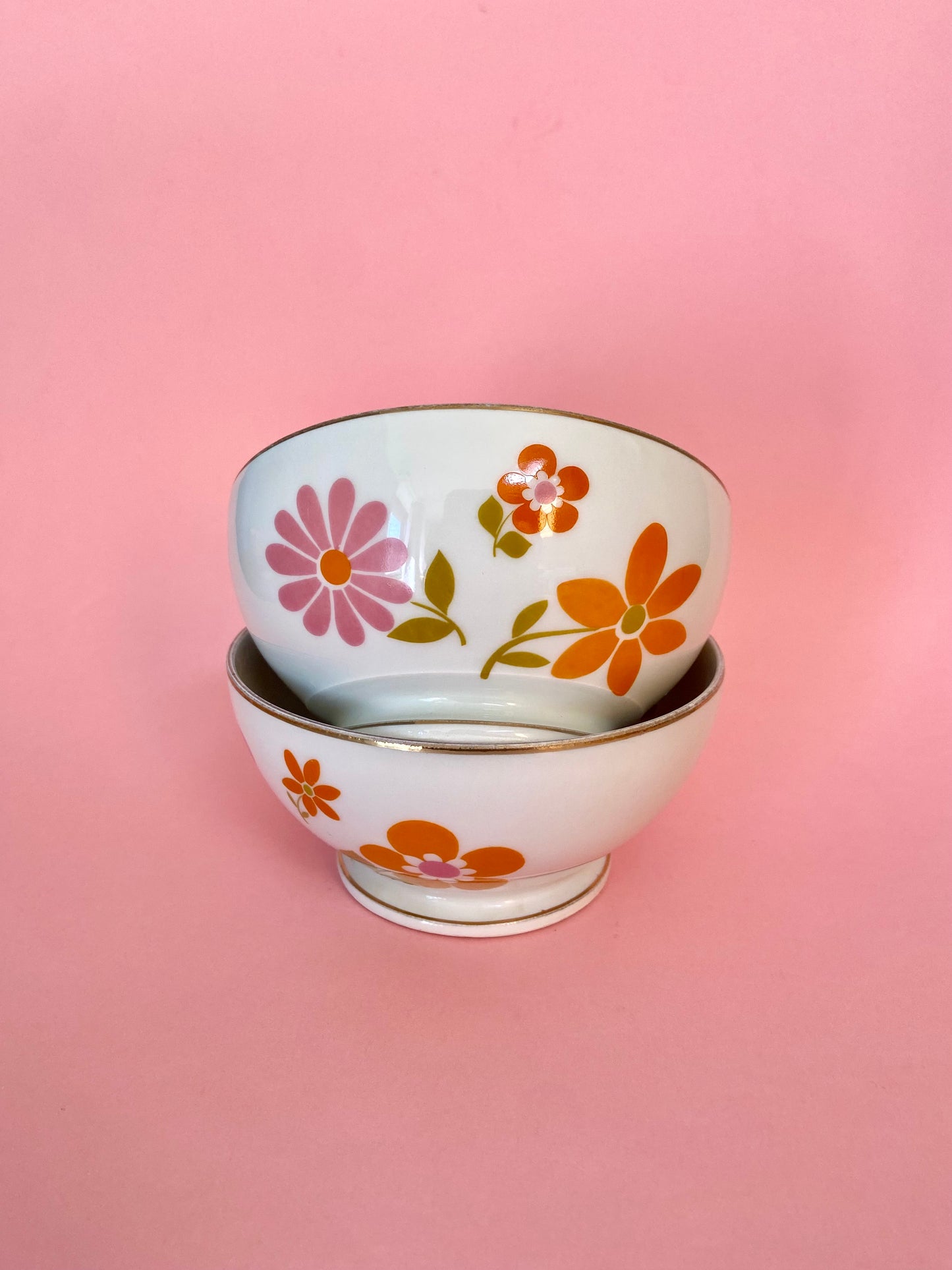 Ensemble de bols porcelaine FLOWERS 70