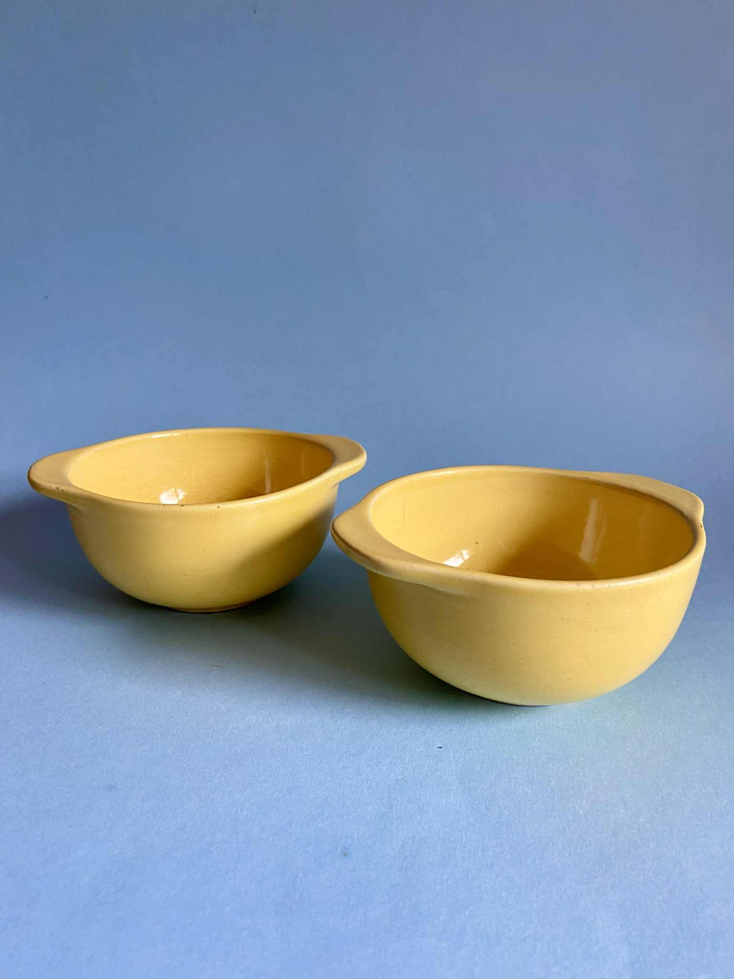 Duo de bol à oreilles JAUNE manufacture SALINS