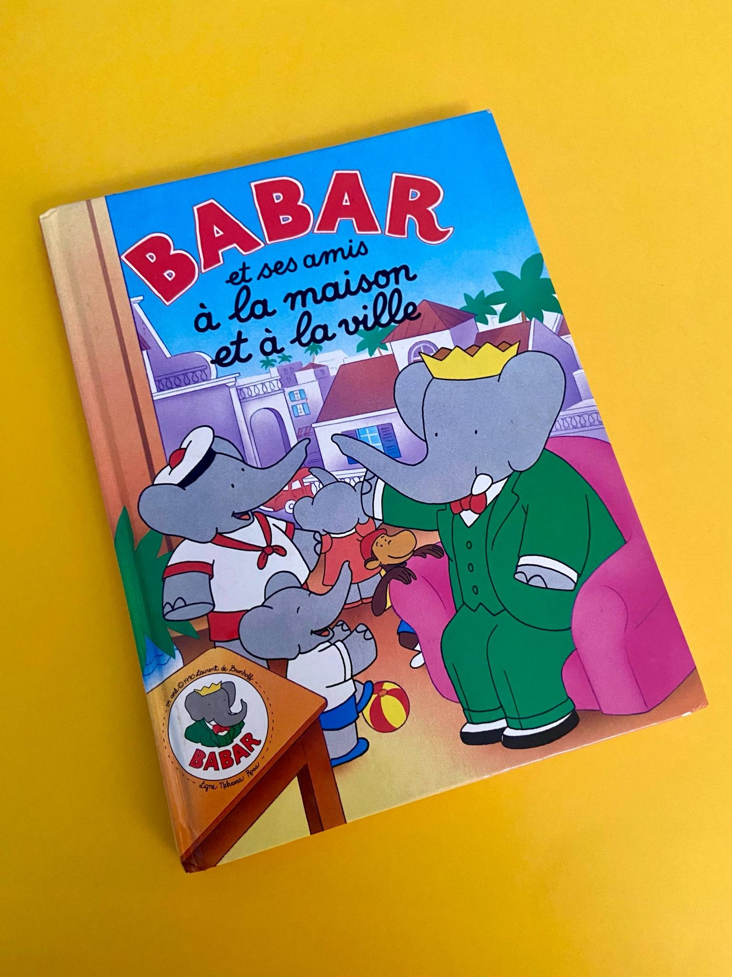Livre BABAR et ses amis 1990