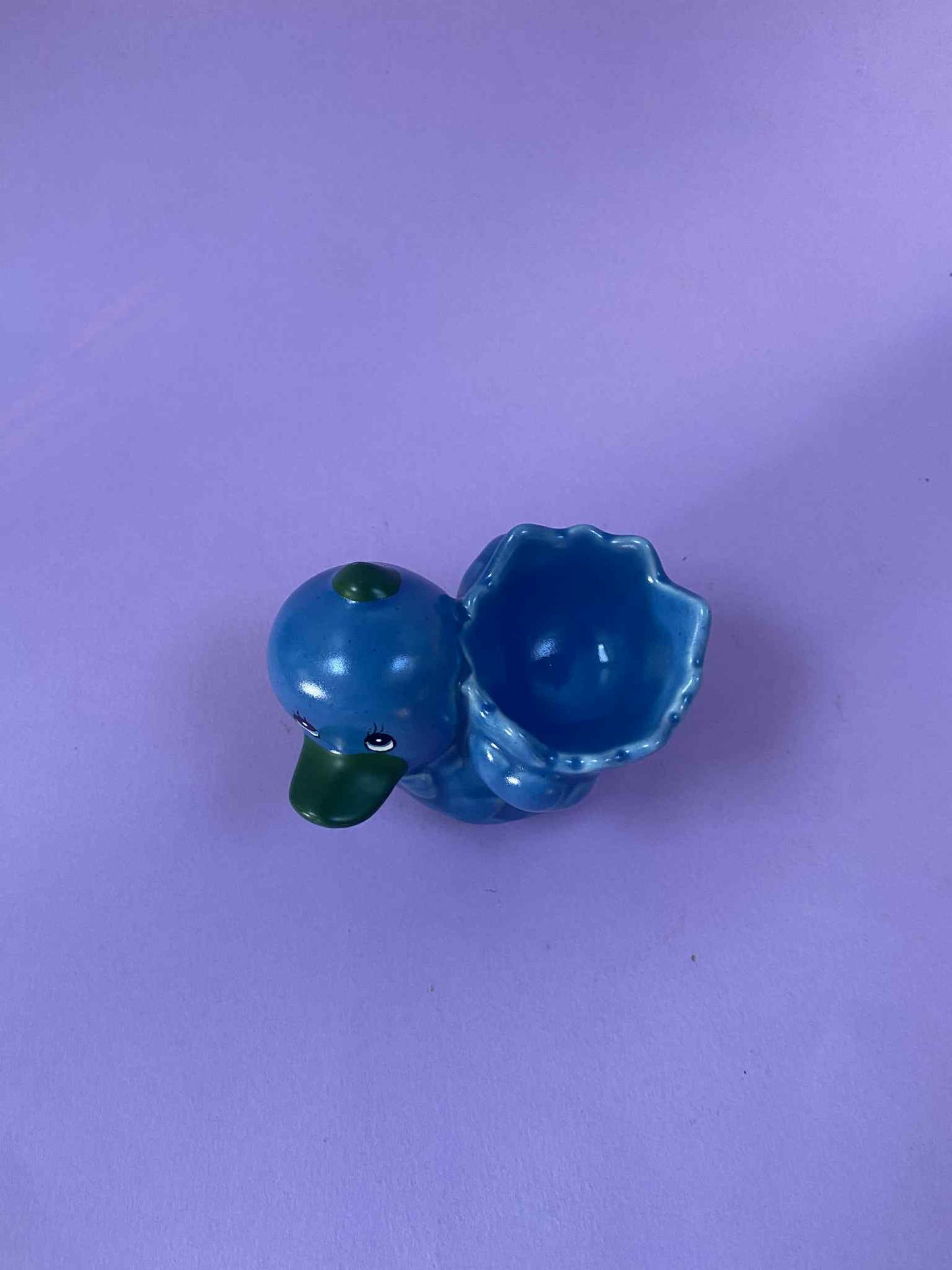 Coquetier céramique POUSSIN BLEU