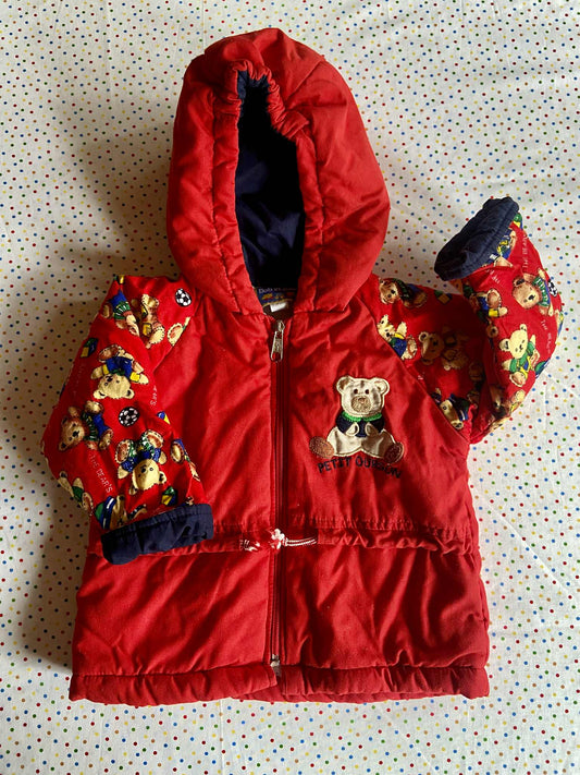 Manteau vintage bébé NOUNOURS