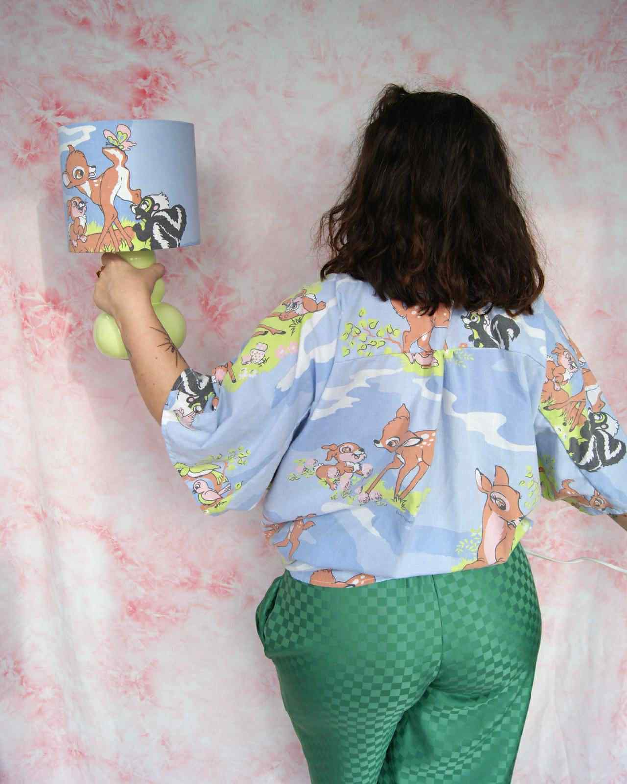 DUO Chemise NAUCO / Lampe CHACH modèle P'TIT FAON