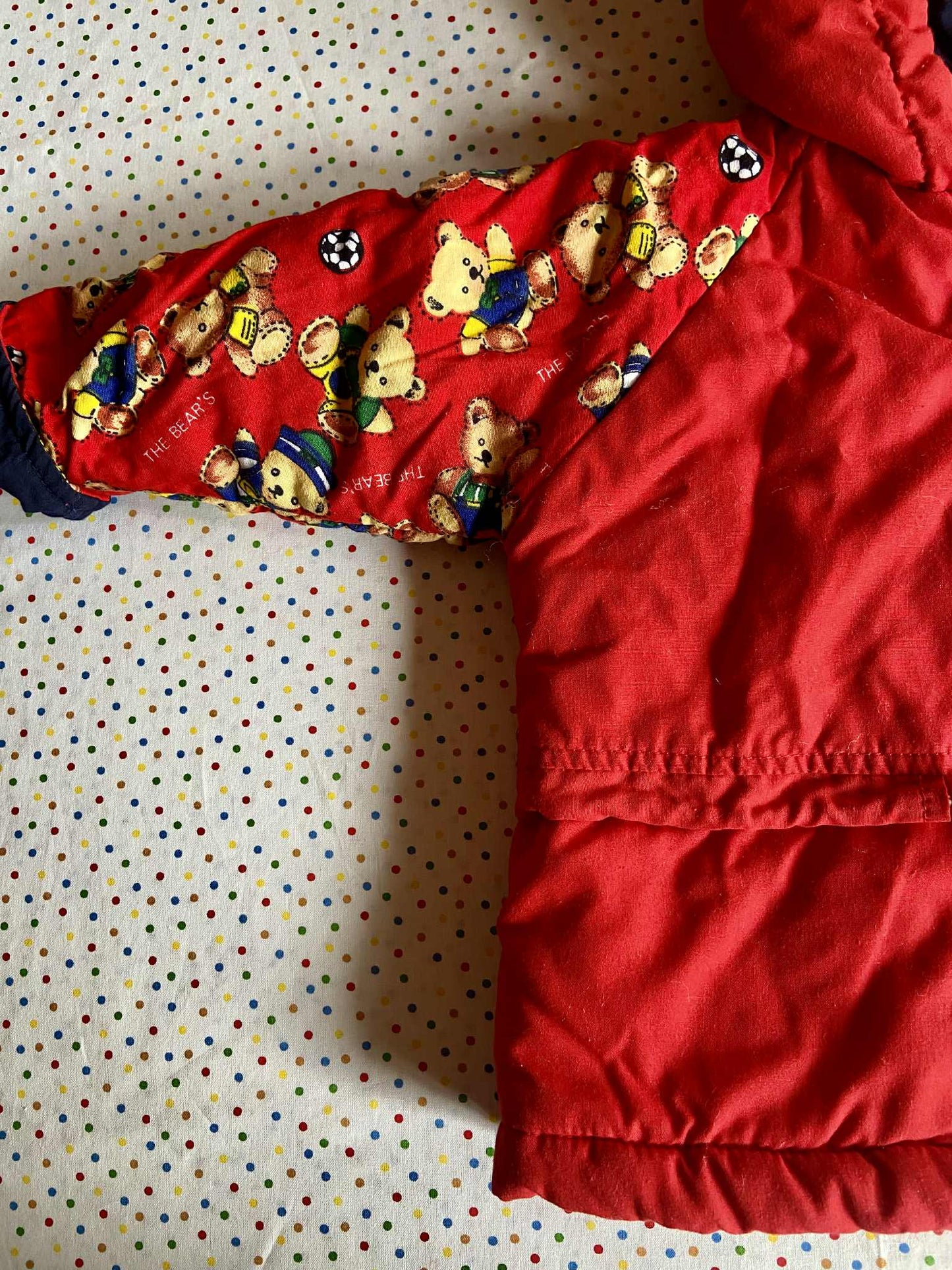 Manteau vintage bébé NOUNOURS