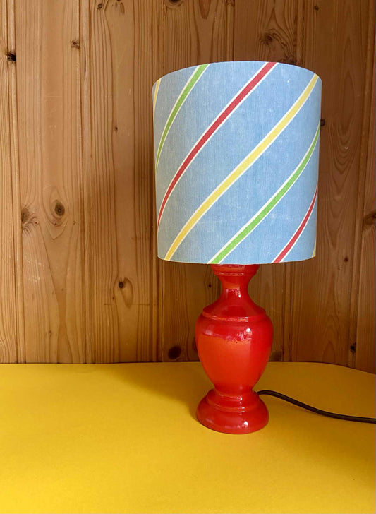 Lampe créa CHACH Lignes couleurs primaires OBLIQUES