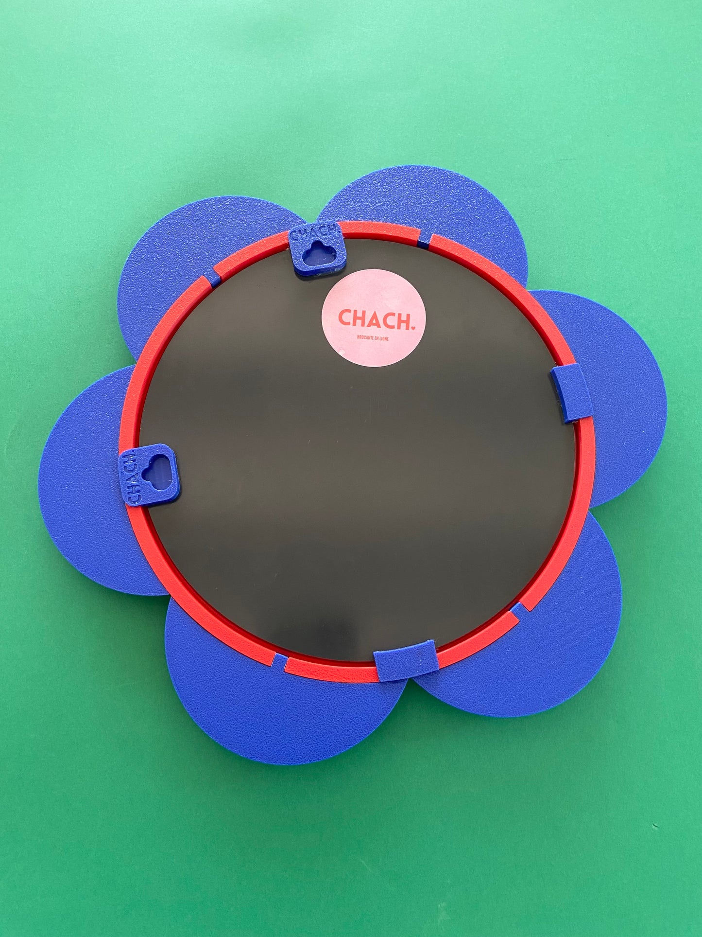 Miroir FLEUR Rouge/Bleu/Jaune
