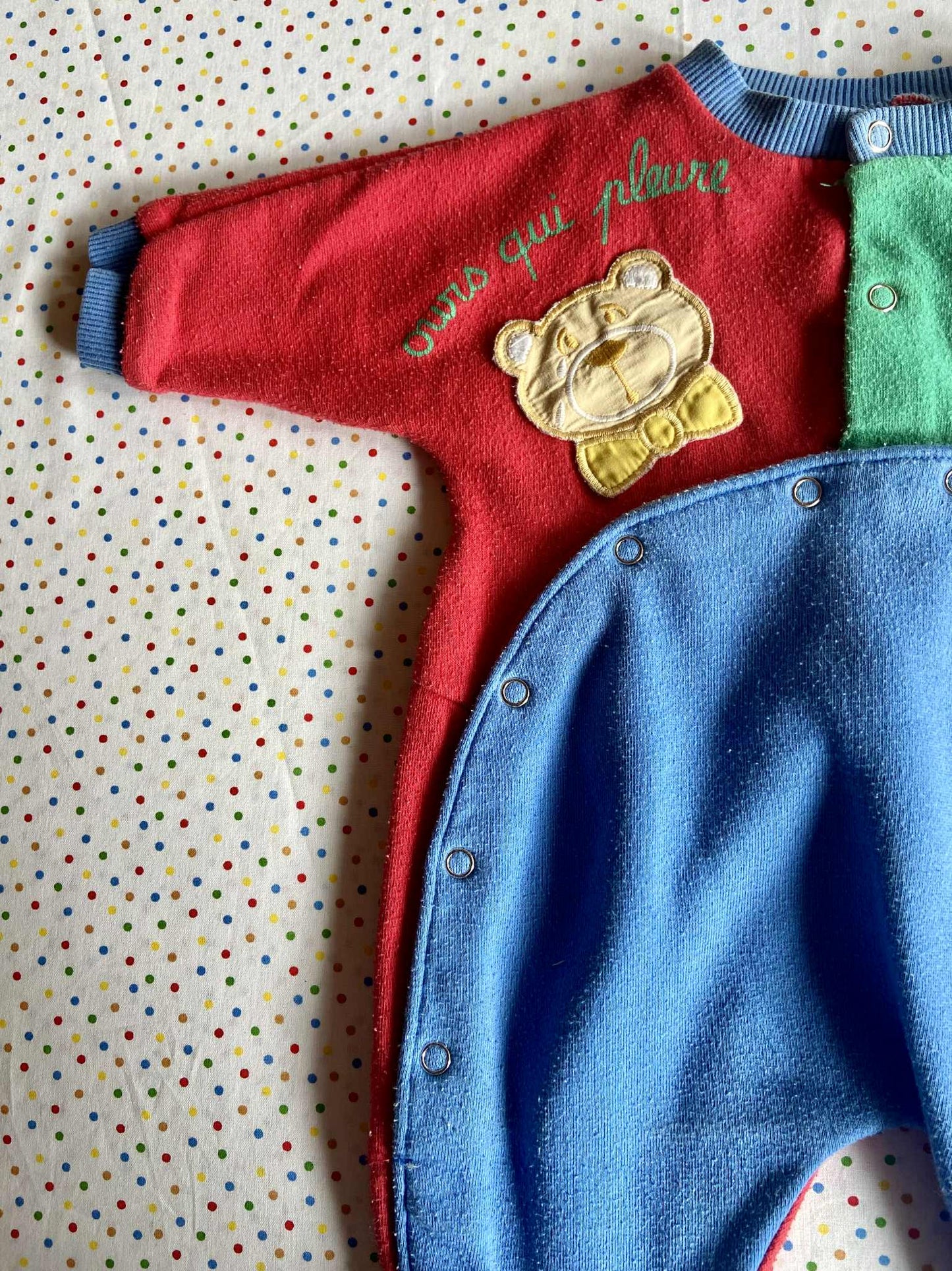 Pyjama COLORBLOCK Ourson