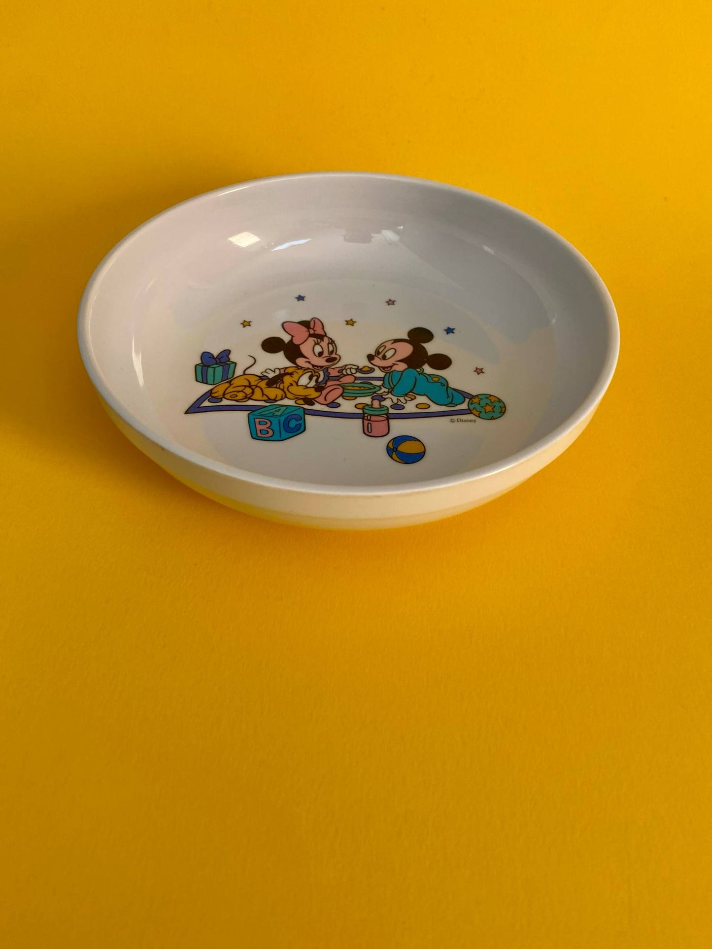 Assiette creuse plastique DISNEY BABIES