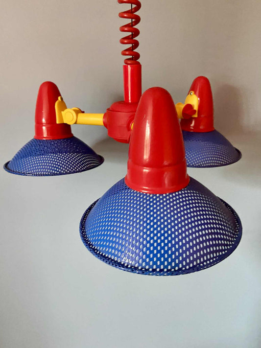 Suspension design MEMPHIS vintage COLORBLOCK