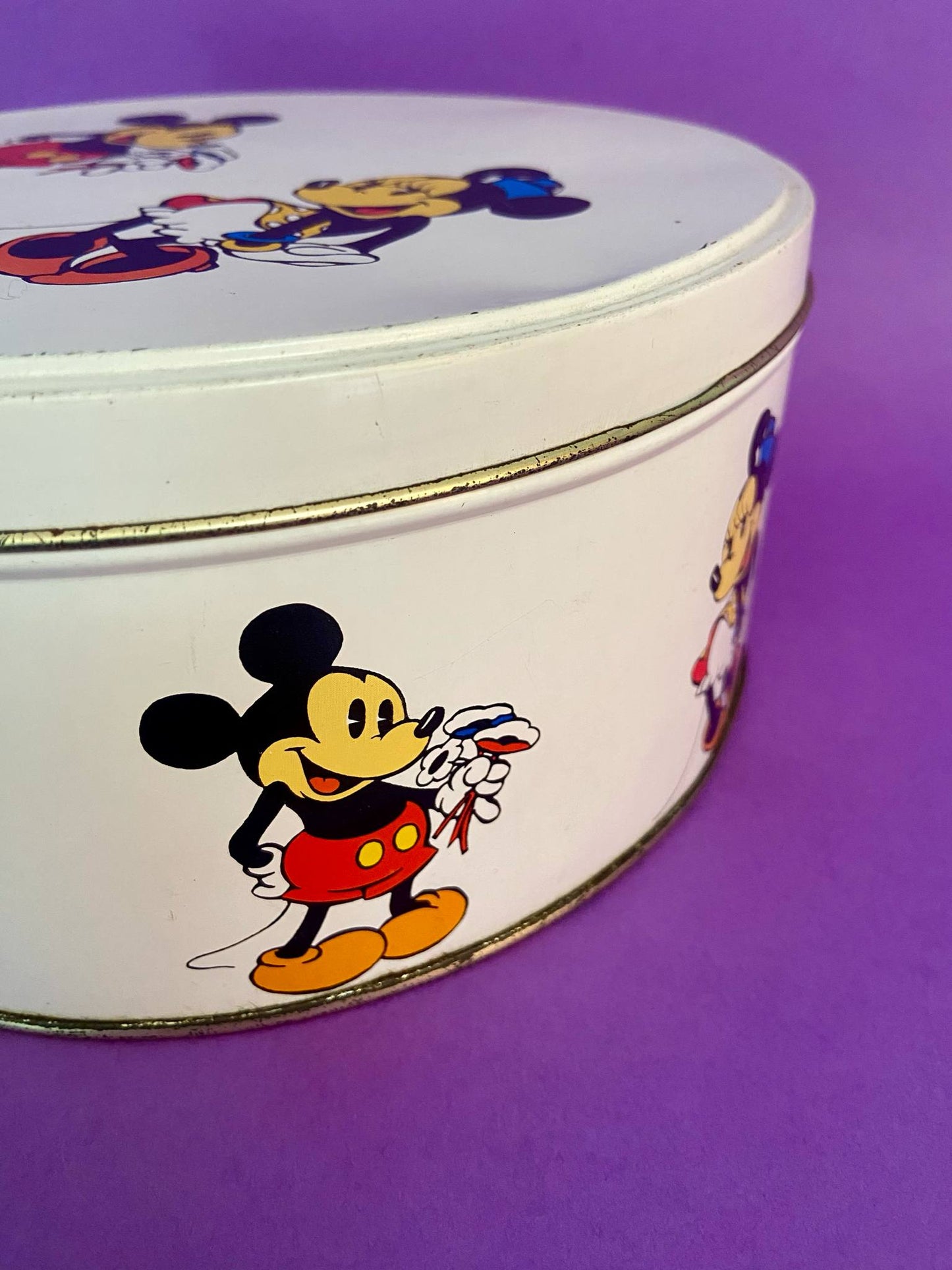 Boîte métal vintage MICKEY ET CIE