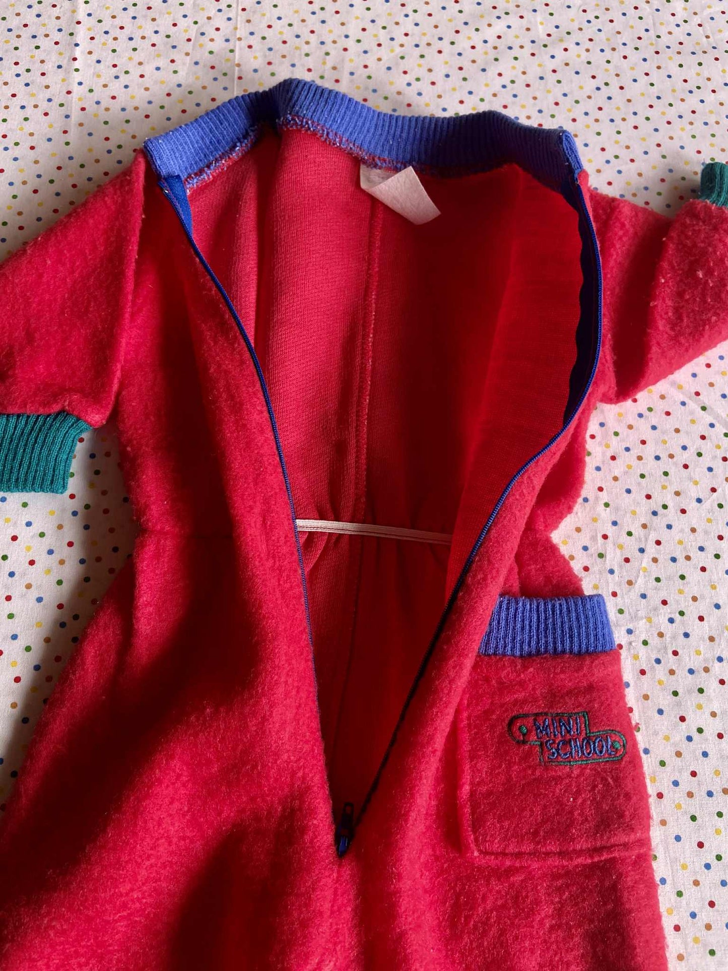 Surpyjama vintage MINI SCHOOL