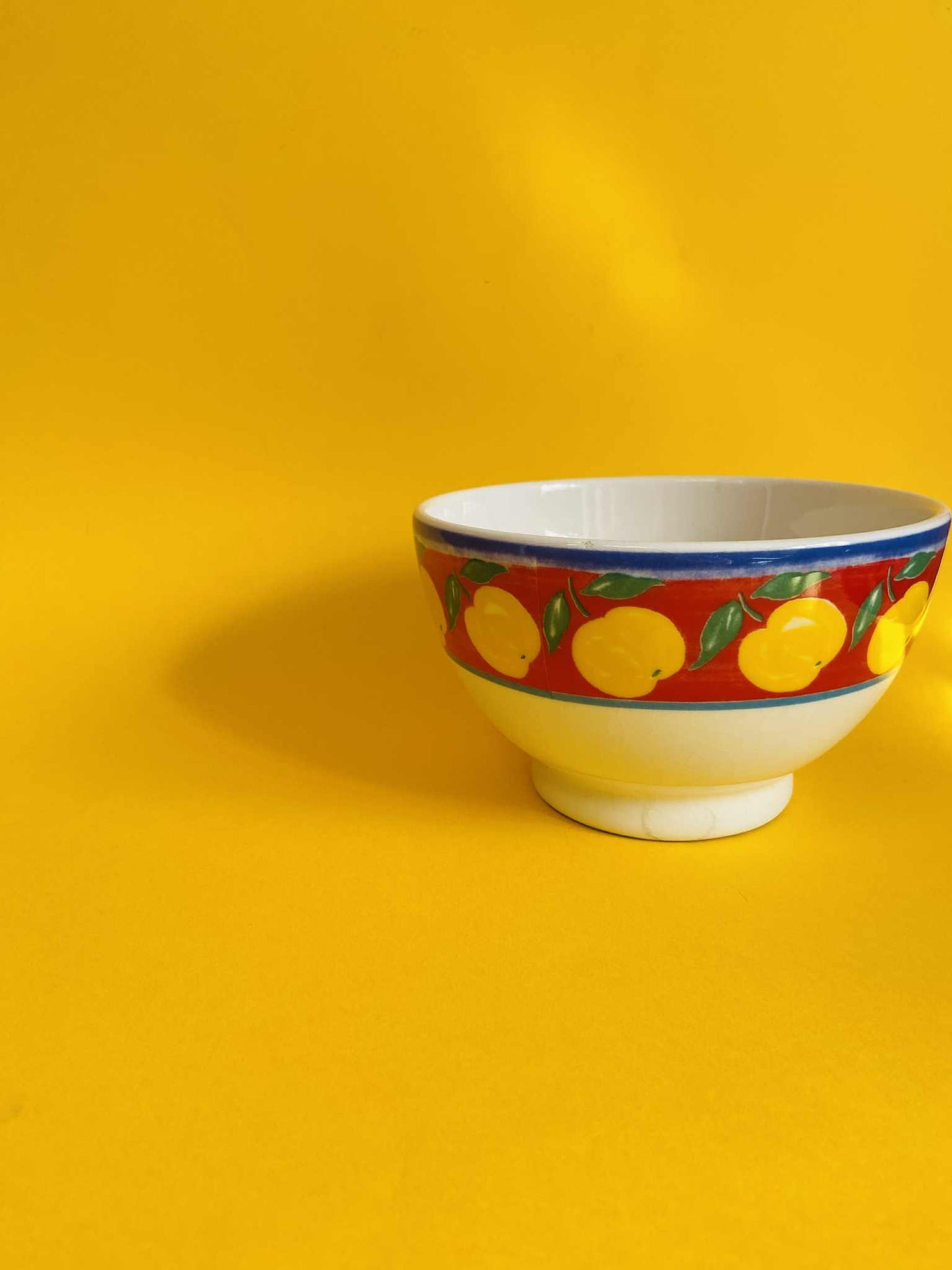 Bol céramique décor POMMES