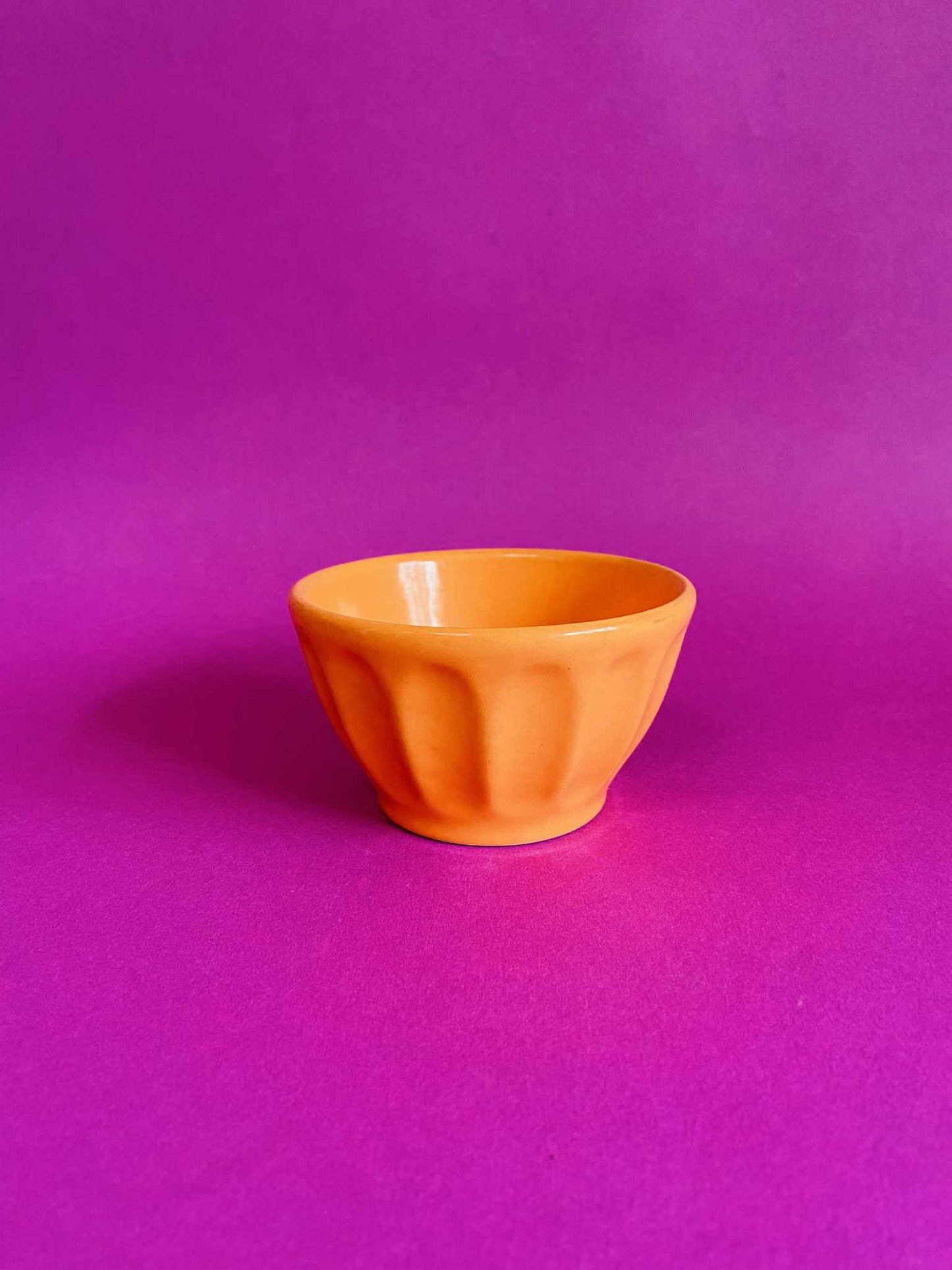 Petit bol côtelé ORANGE