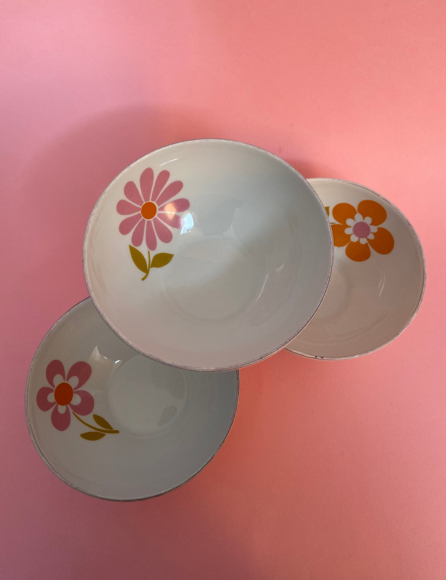 Ensemble de bols porcelaine FLOWERS 70