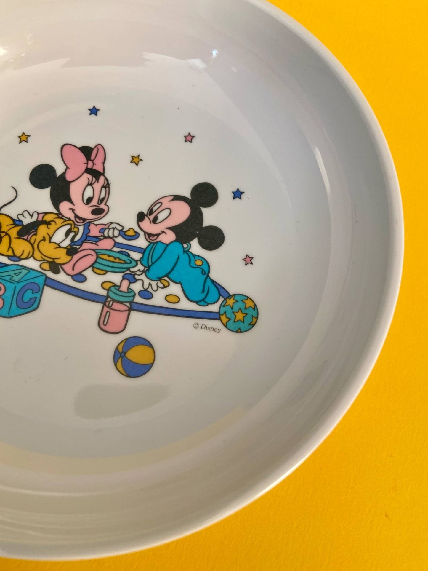 Assiette creuse plastique DISNEY BABIES
