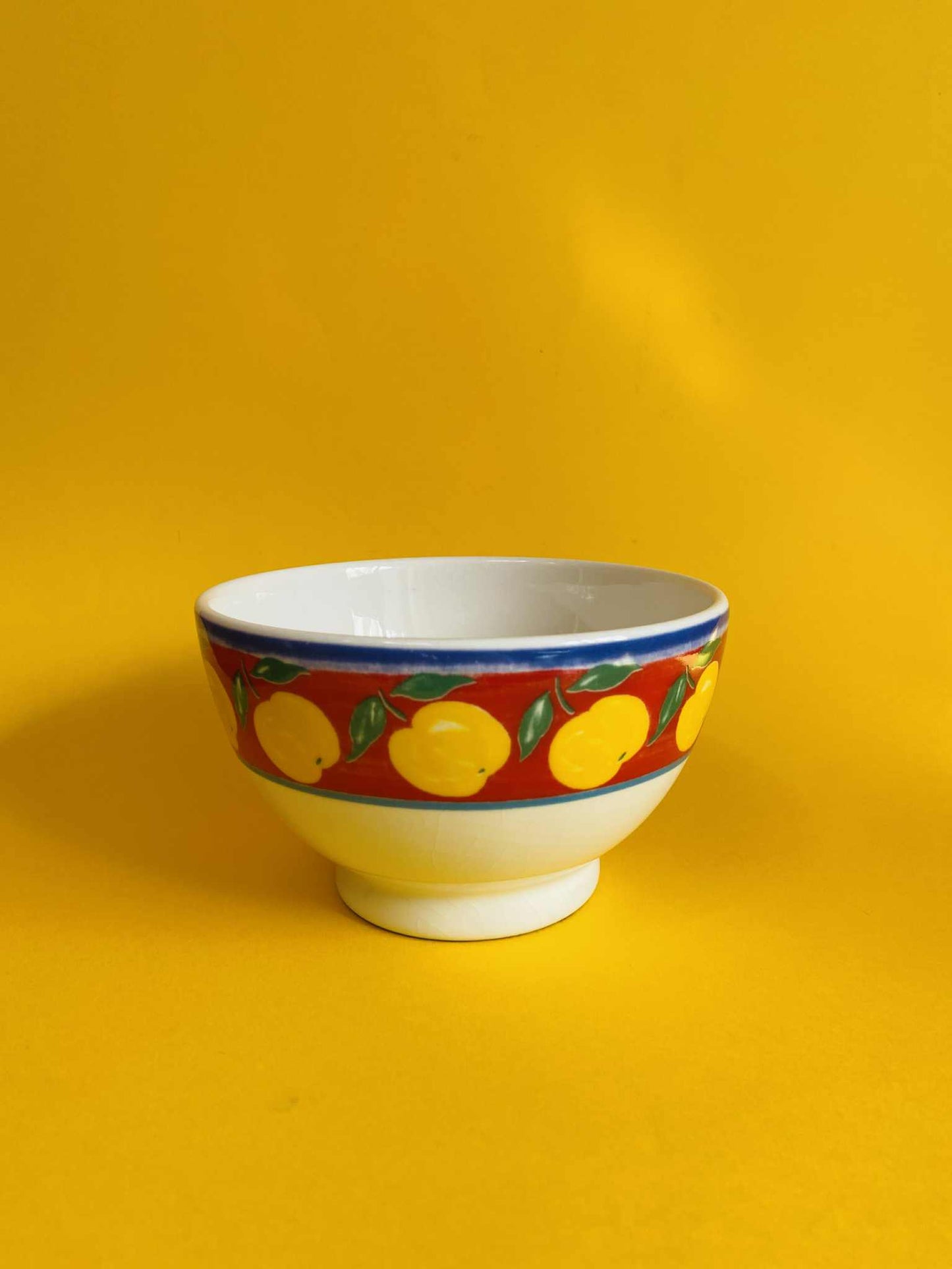 Bol céramique décor POMMES