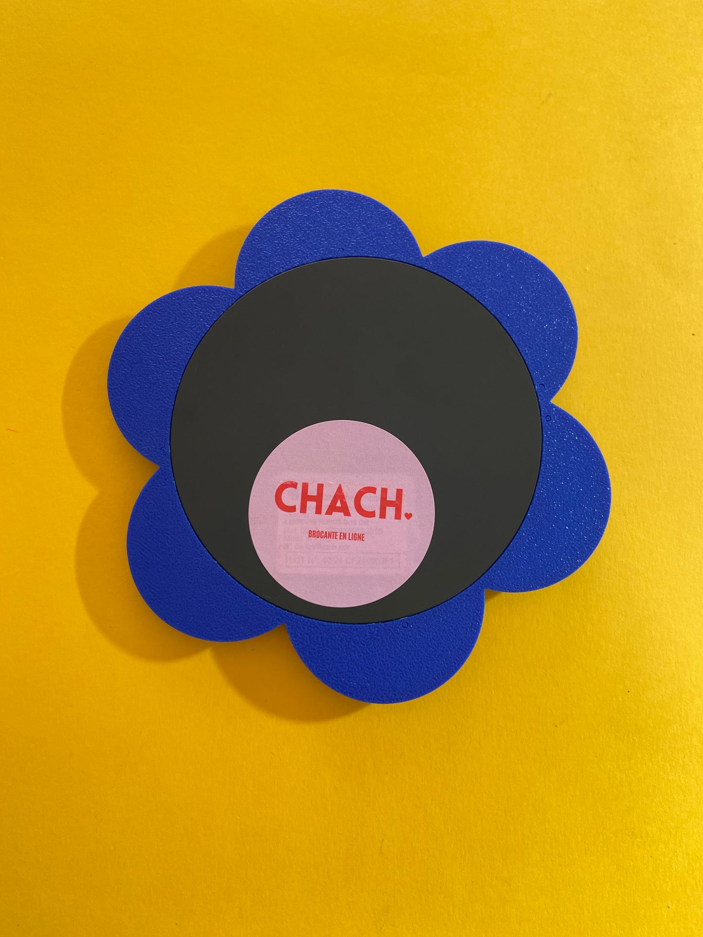 Mini miroir FLEUR BLEU