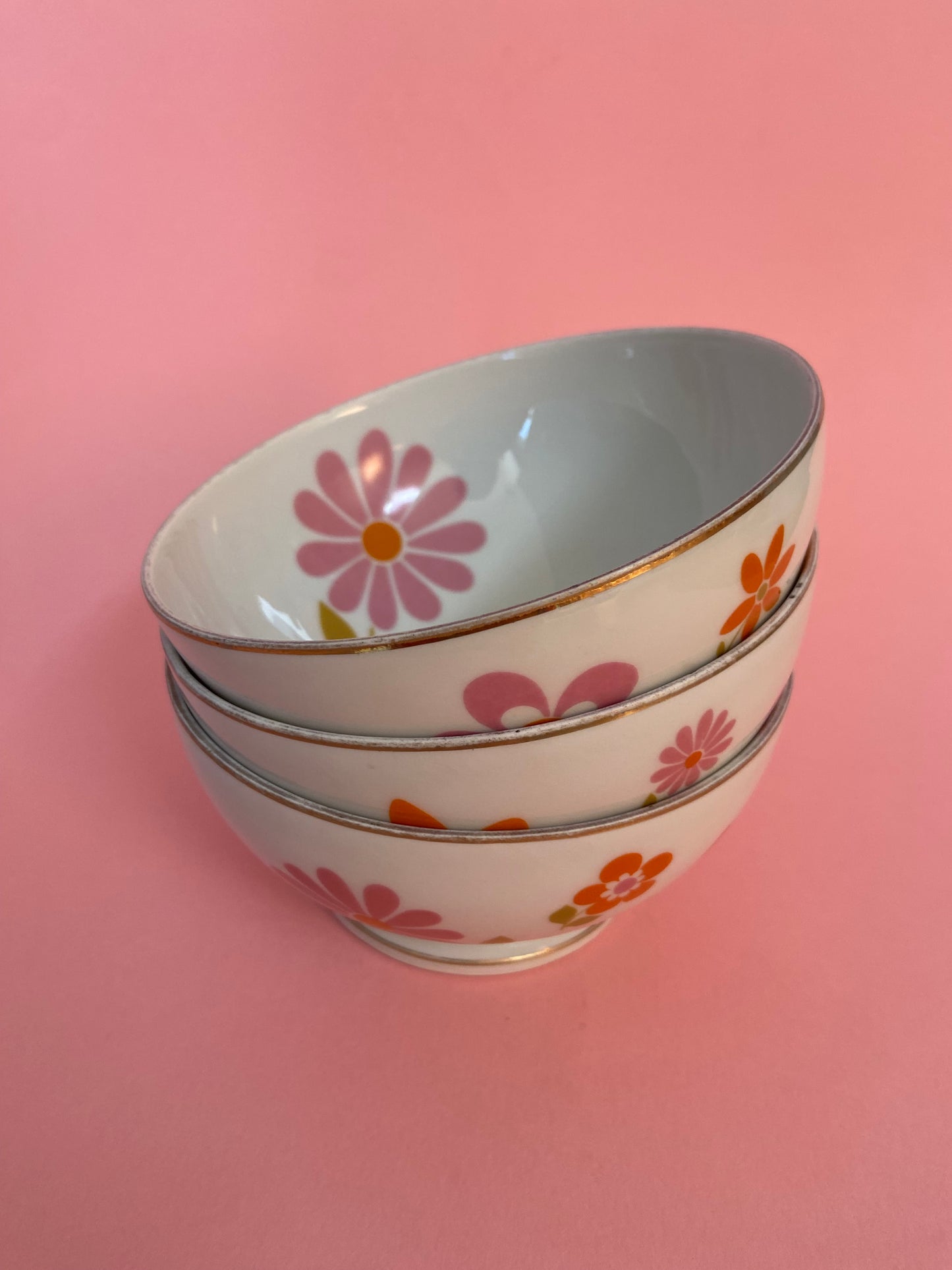 Ensemble de bols porcelaine FLOWERS 70