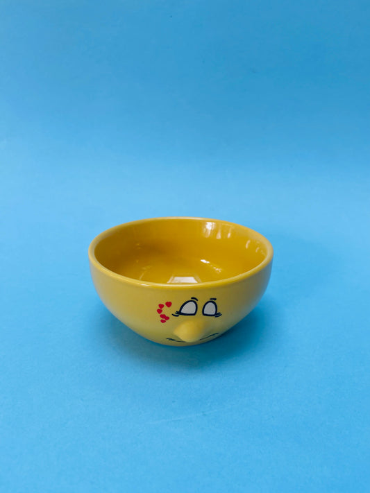 Petit bol jaune « LOVEUR »