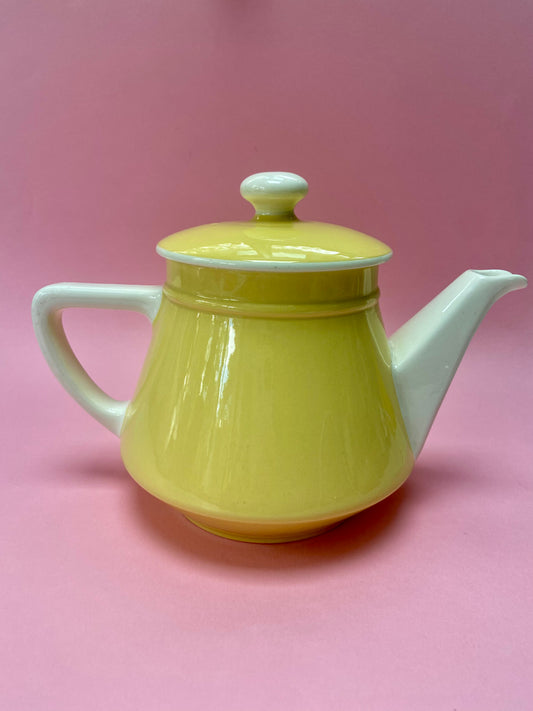 Théière ancienne VILLEROY&BOCH jaune