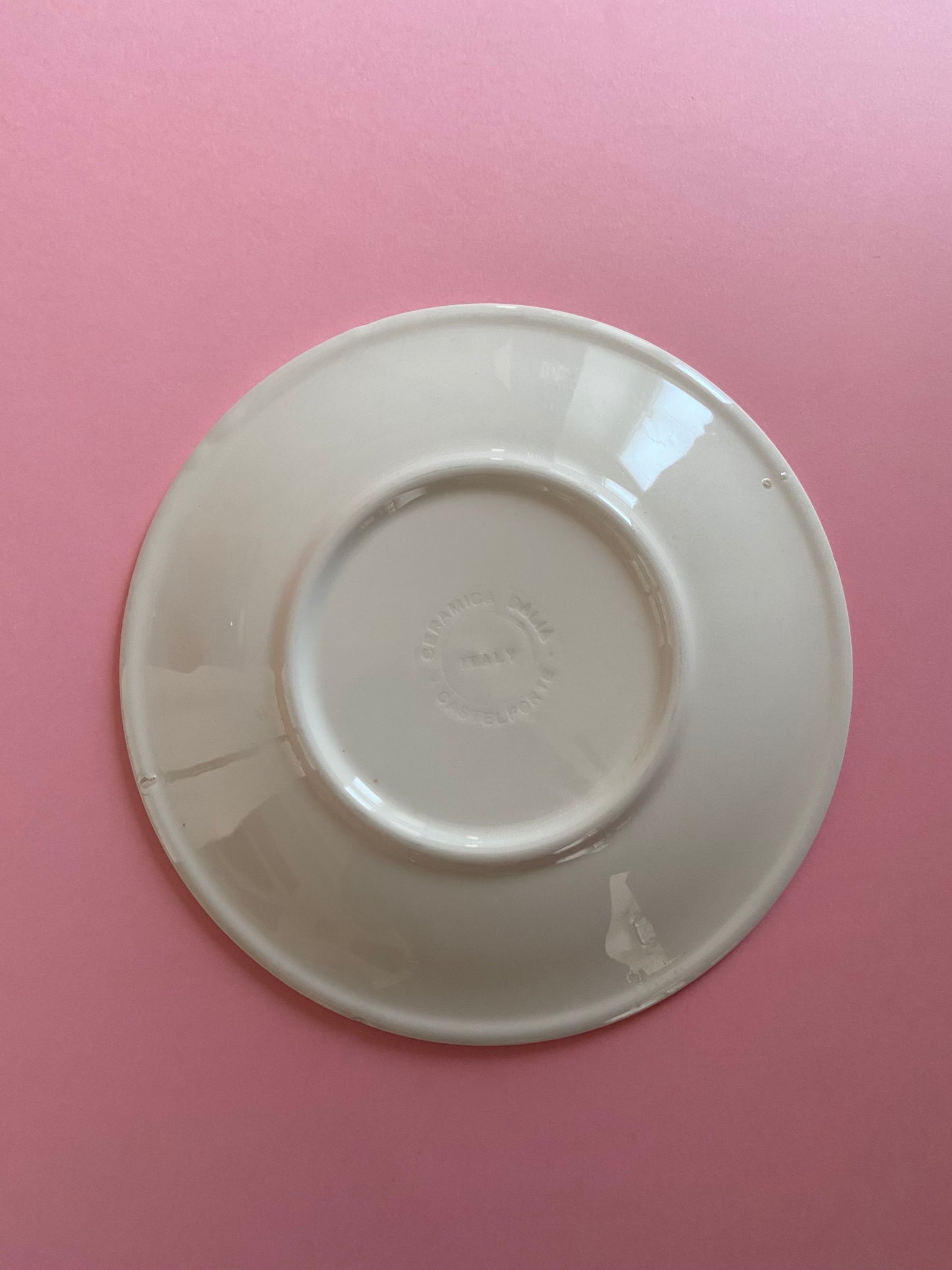 Petite Assiette plate lignes PASTEL