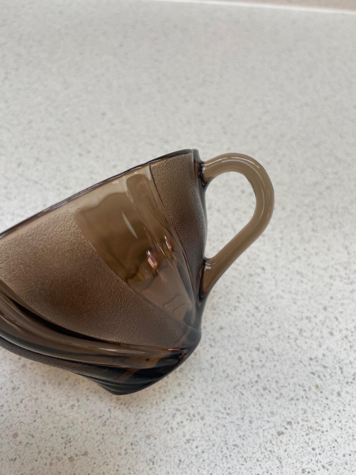 Tasse et sous tasse Vereco fumé TWIST
