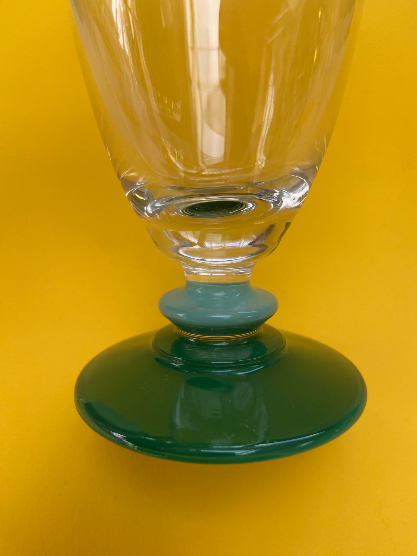 Verre à pied bi-goût