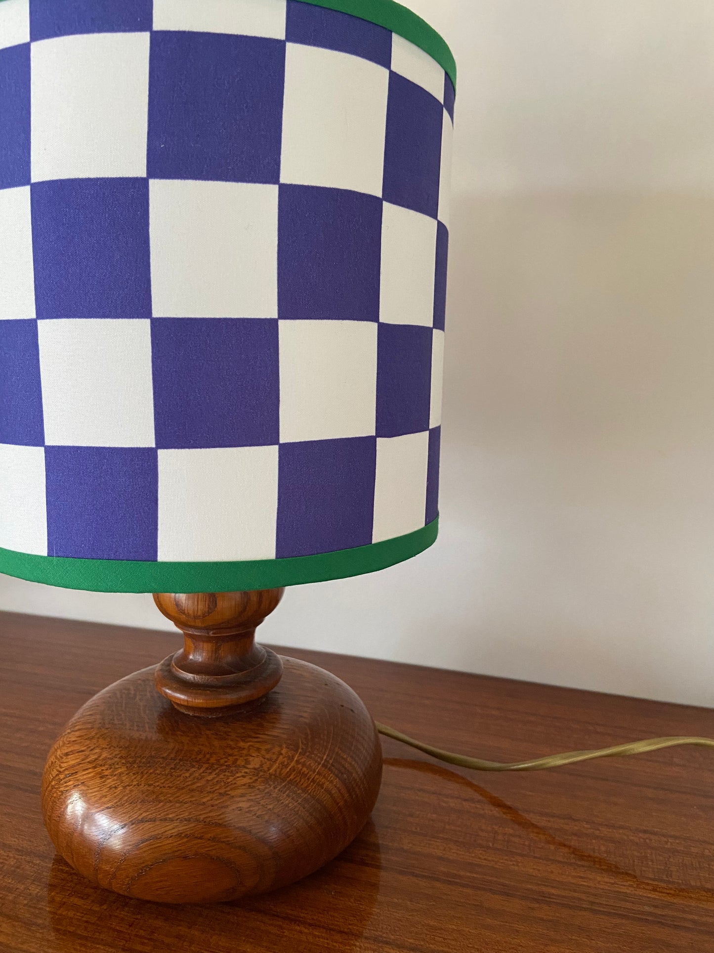 Lampe CHACH création DAMIER