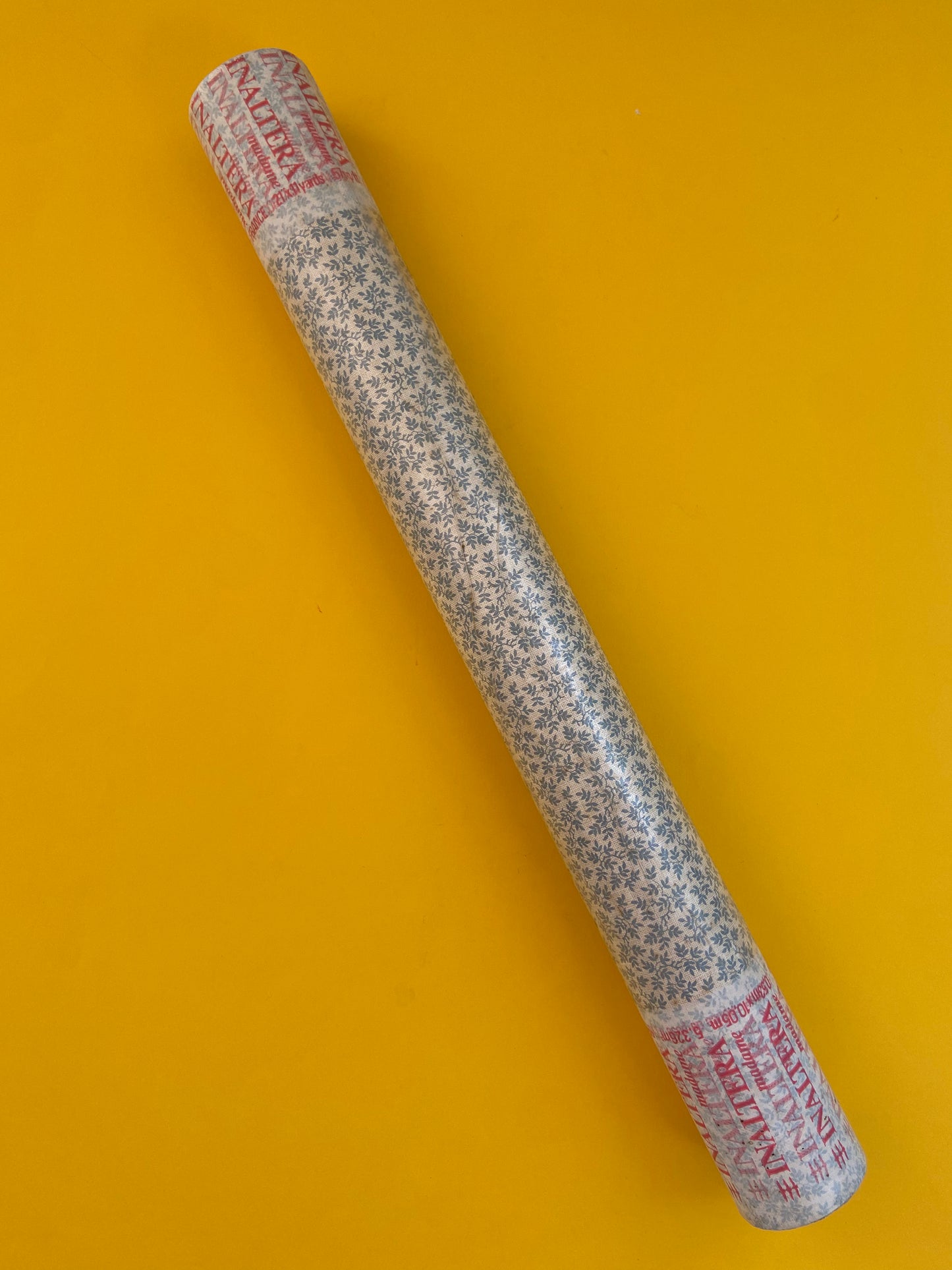 Rouleau de tapisserie vintage motif FLORAL