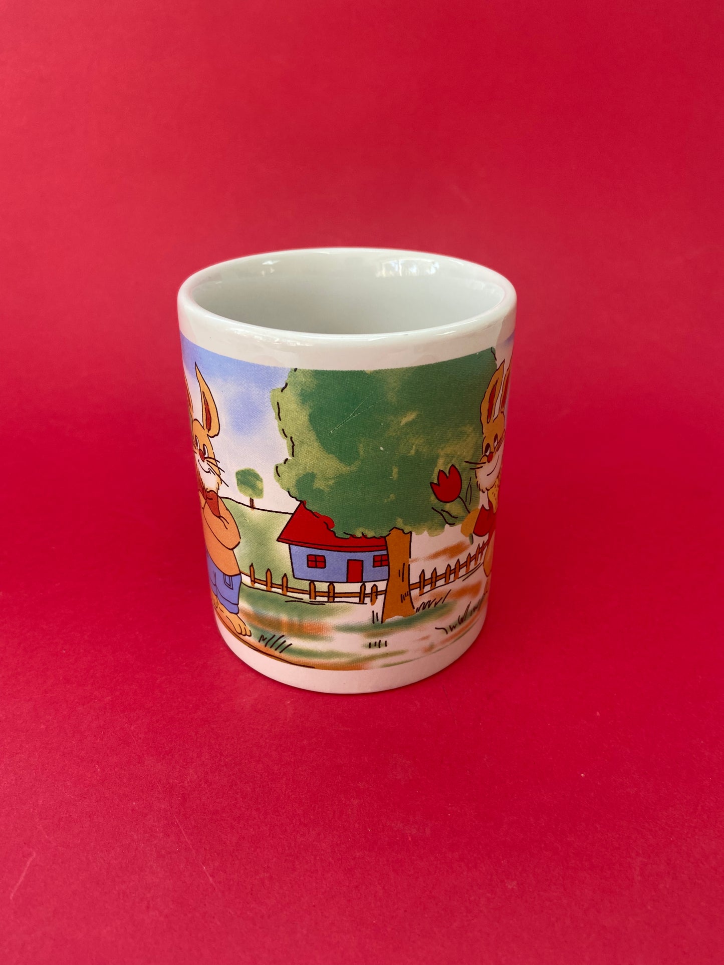 Mug kids LAPINS FLEURS