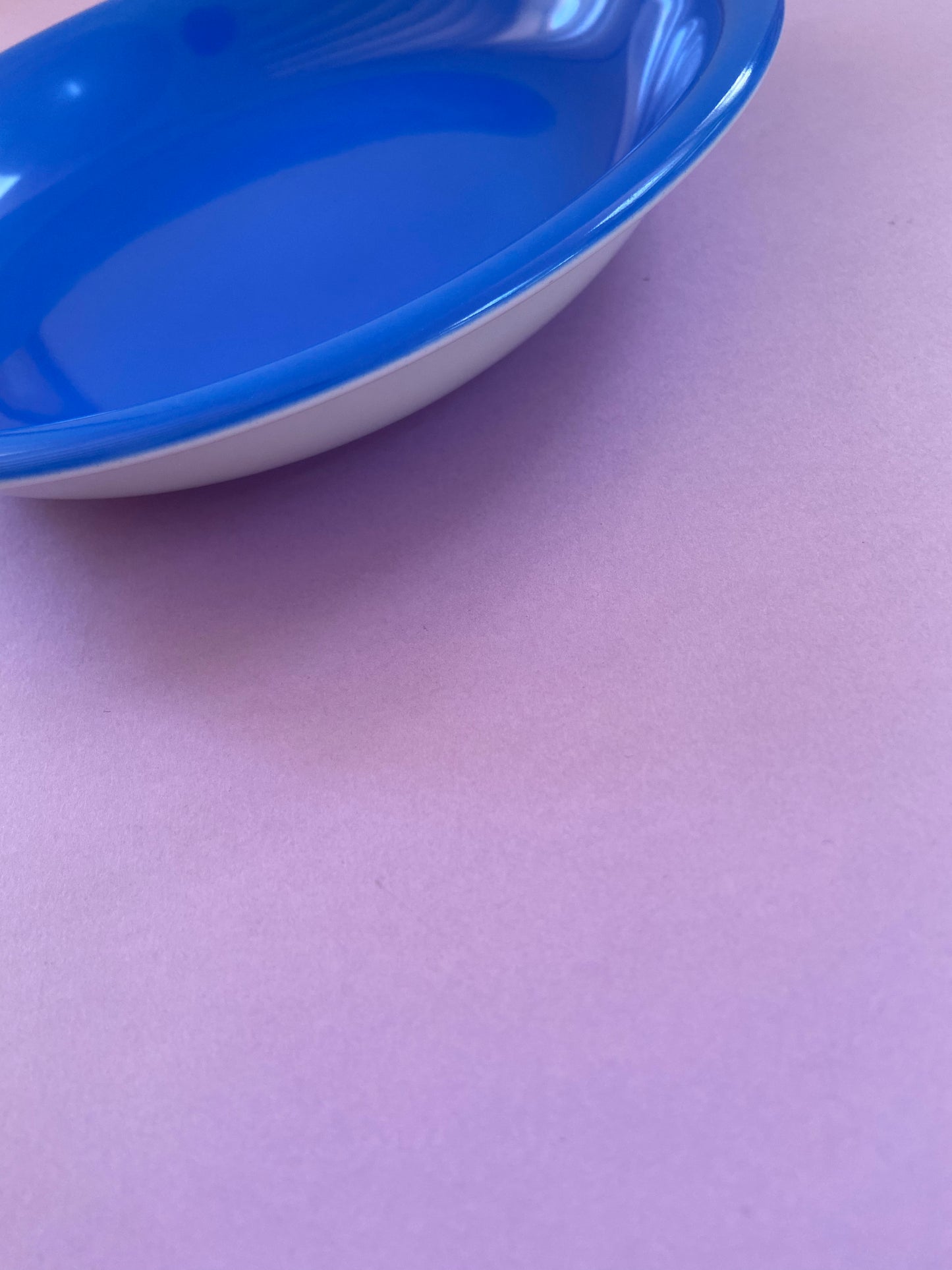 Assiette unie BLEU made in Germany