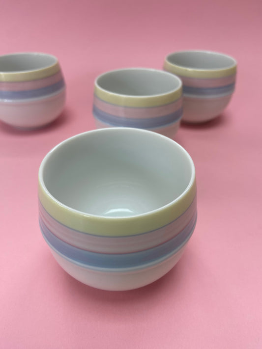 Petite tasse lignes PASTEL