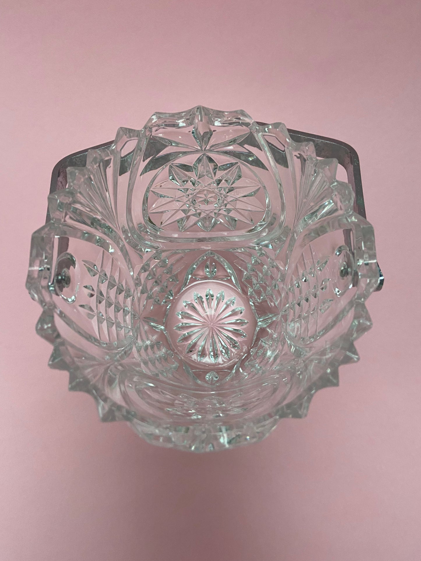 Ensemble seau à glace et 3 verres/coupes VMc Reims ARLEQUIN