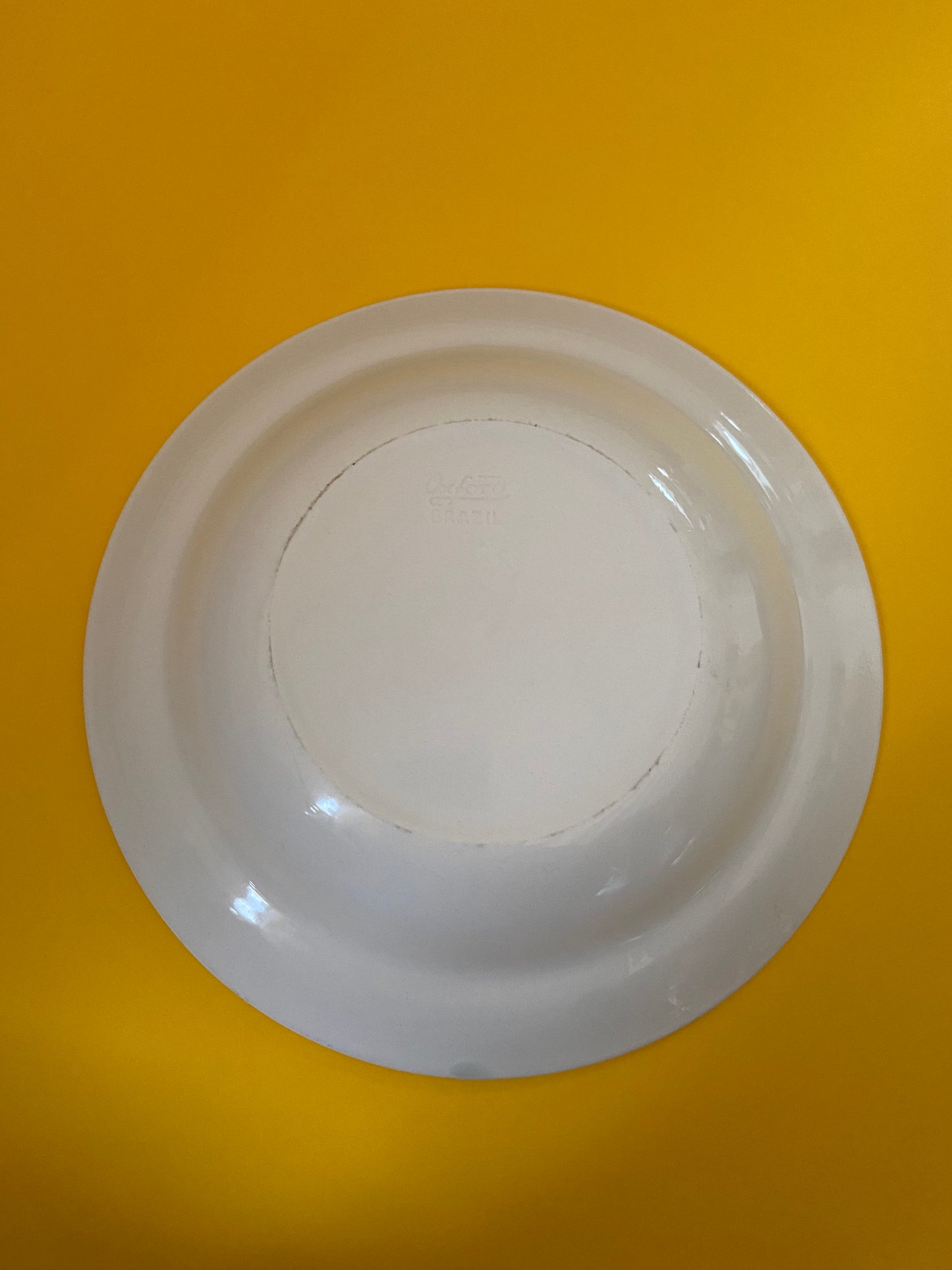 OXFORD BRAZIL deep plate BLACK pattern