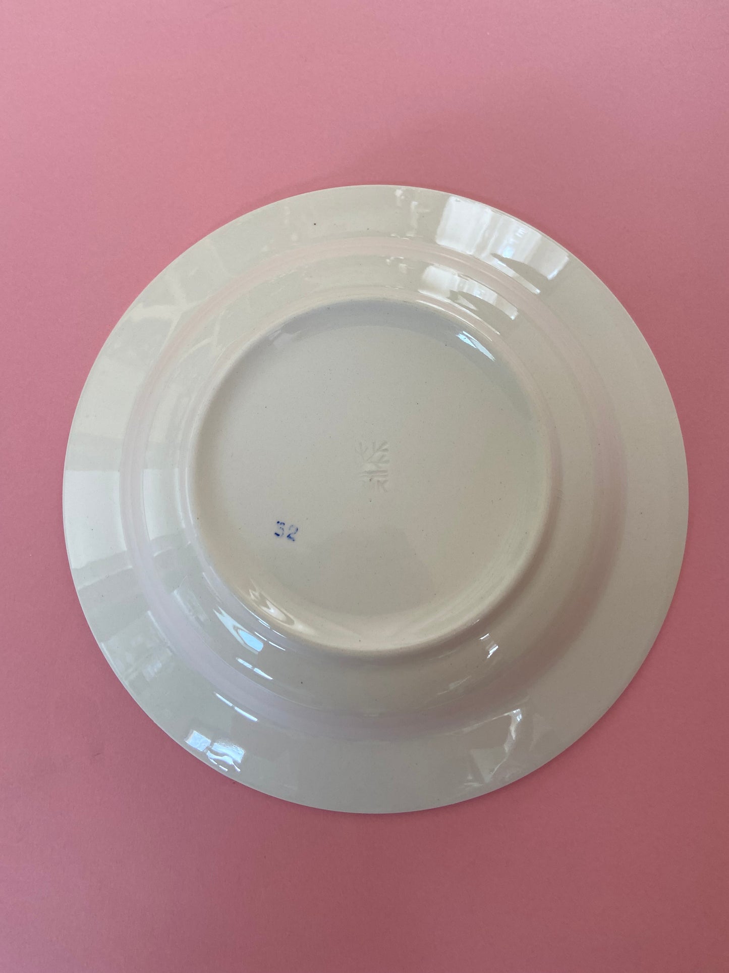 SKY BLUE lines deep plate