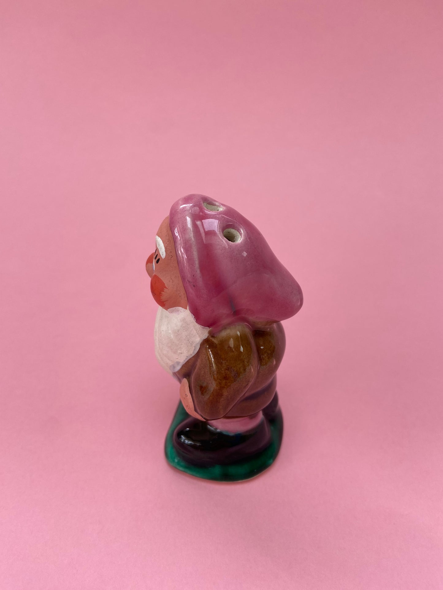 Salière NAIN Bonnet rose