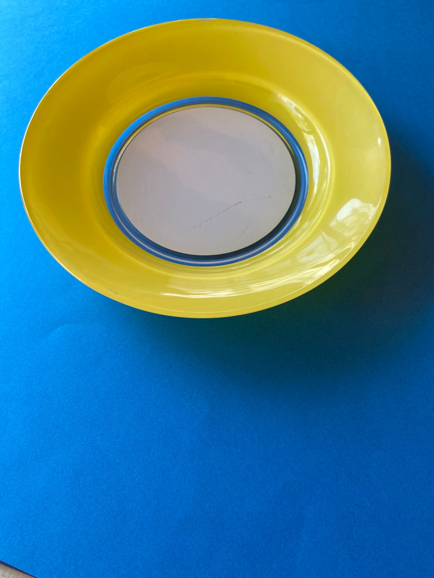 Duralex YELLOW/WHITE deep plate