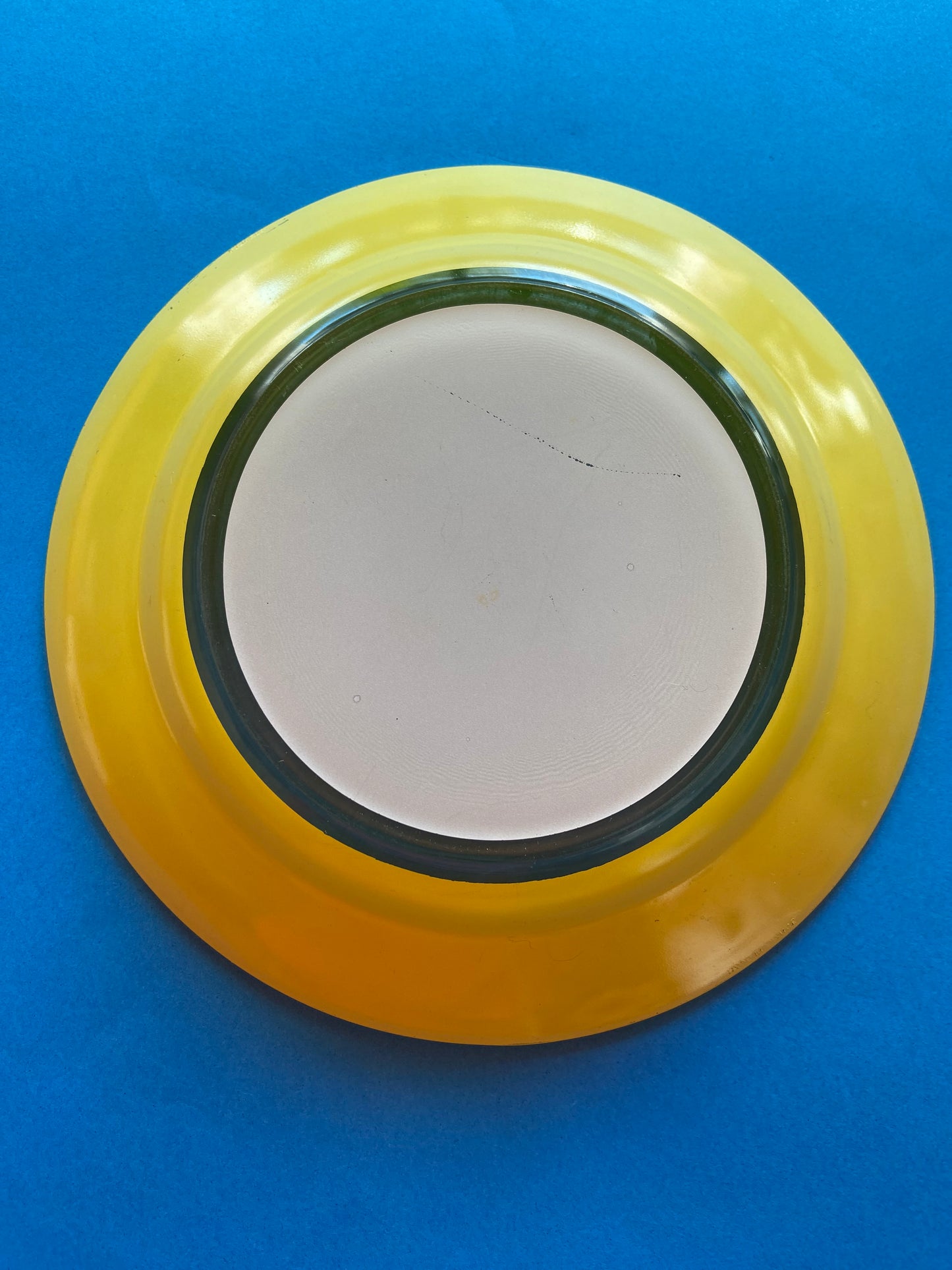 Duralex YELLOW/WHITE deep plate